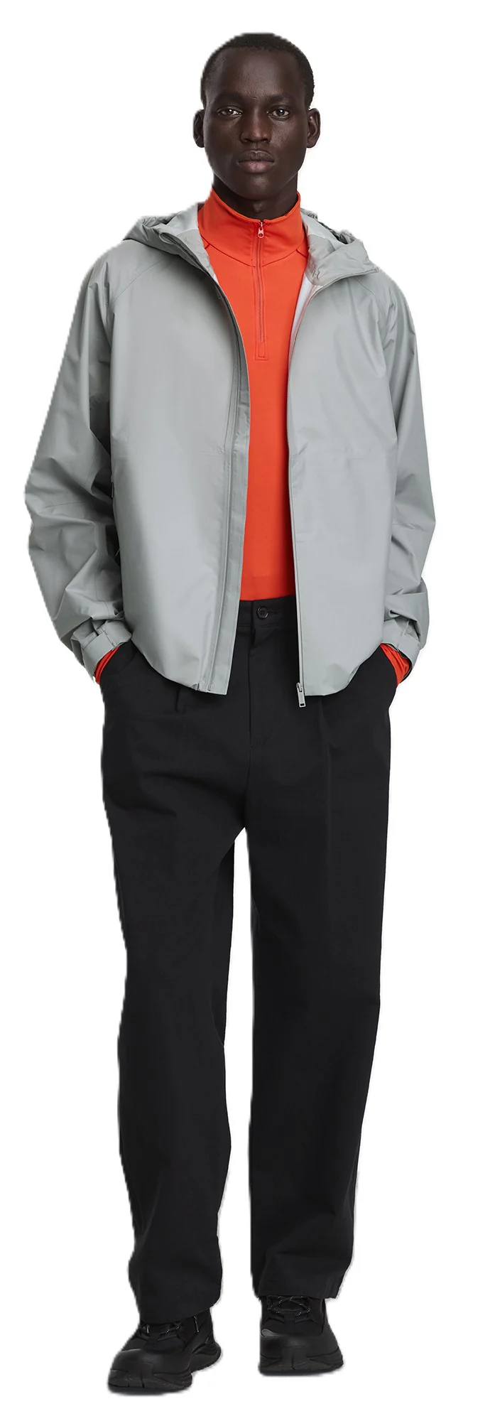 Horizon Rain Jacket Stratus Grey - Image 5