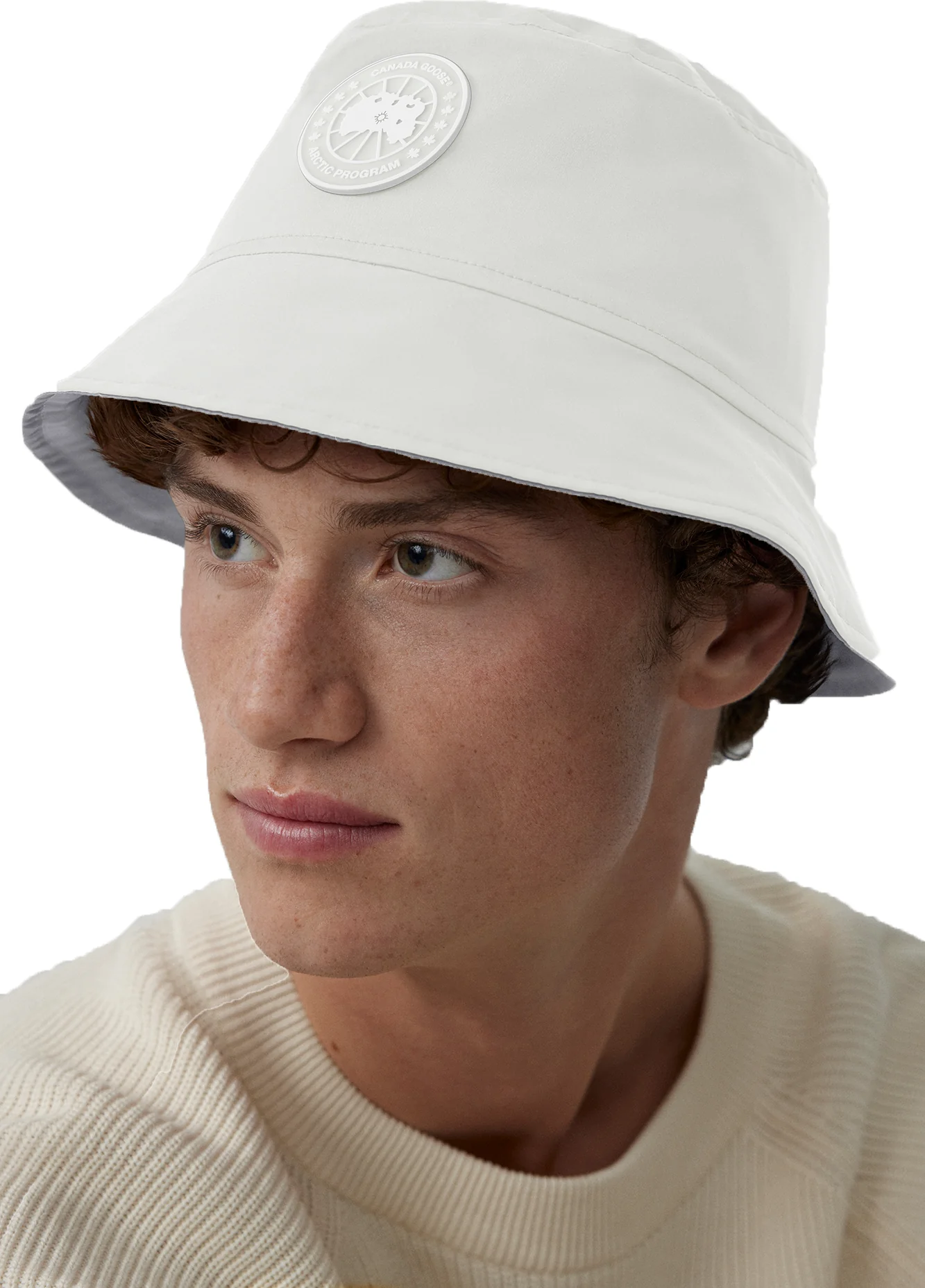 Horizon Reversible Bucket Hat North Star White - Image 3
