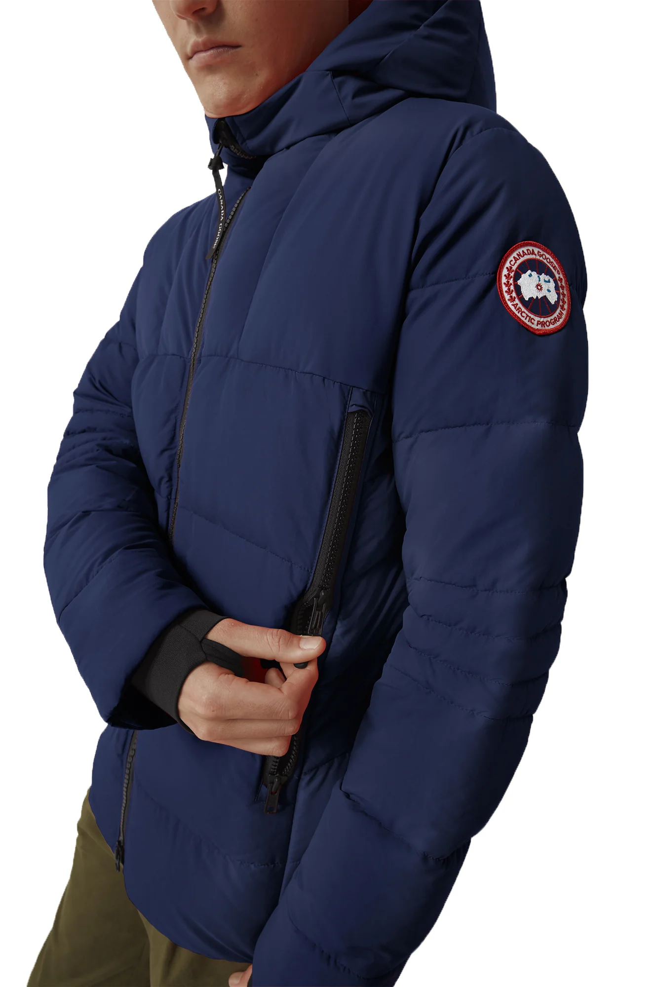 Hybridge Coat Atlantic Navy - Image 3