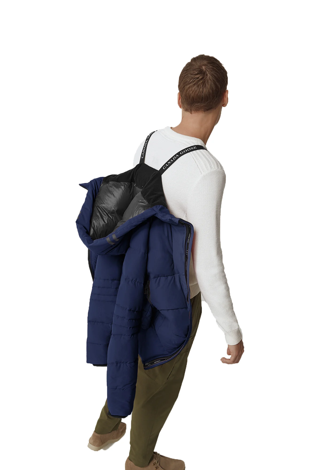Hybridge Coat Atlantic Navy - Image 5