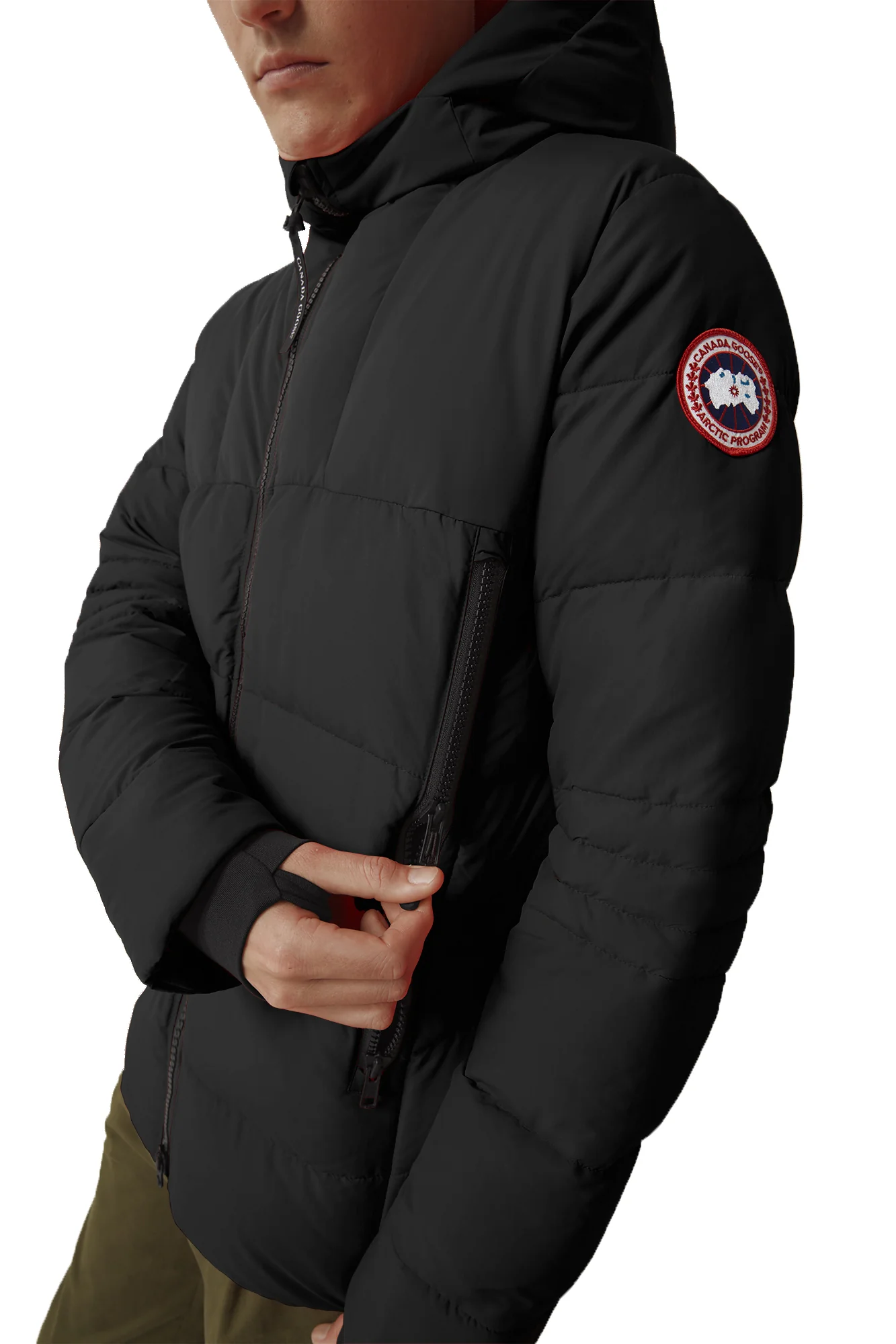 Hybridge Coat Black - Image 4