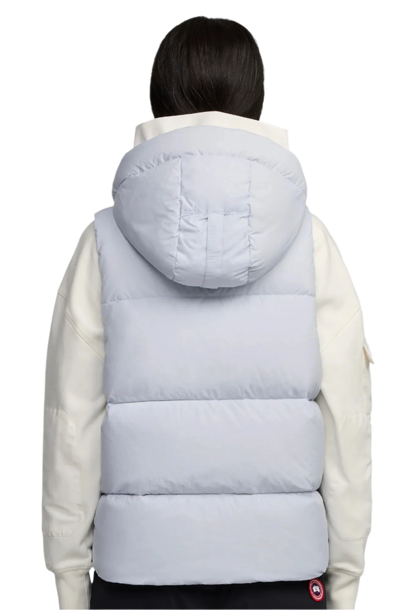 Junction Puffer Vest White Disc Early Frost - Image 2