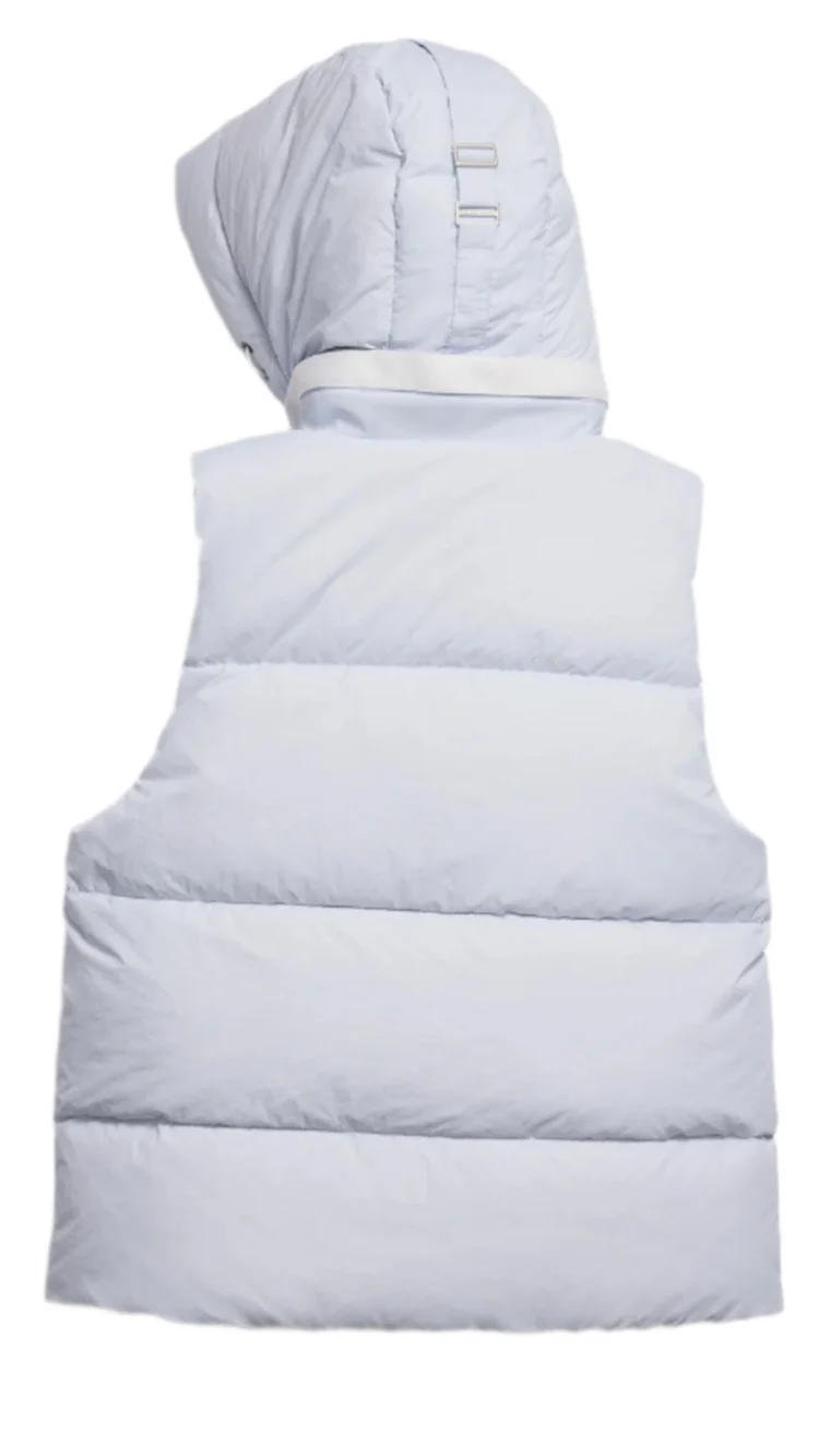 Junction Puffer Vest White Disc Early Frost - Image 5