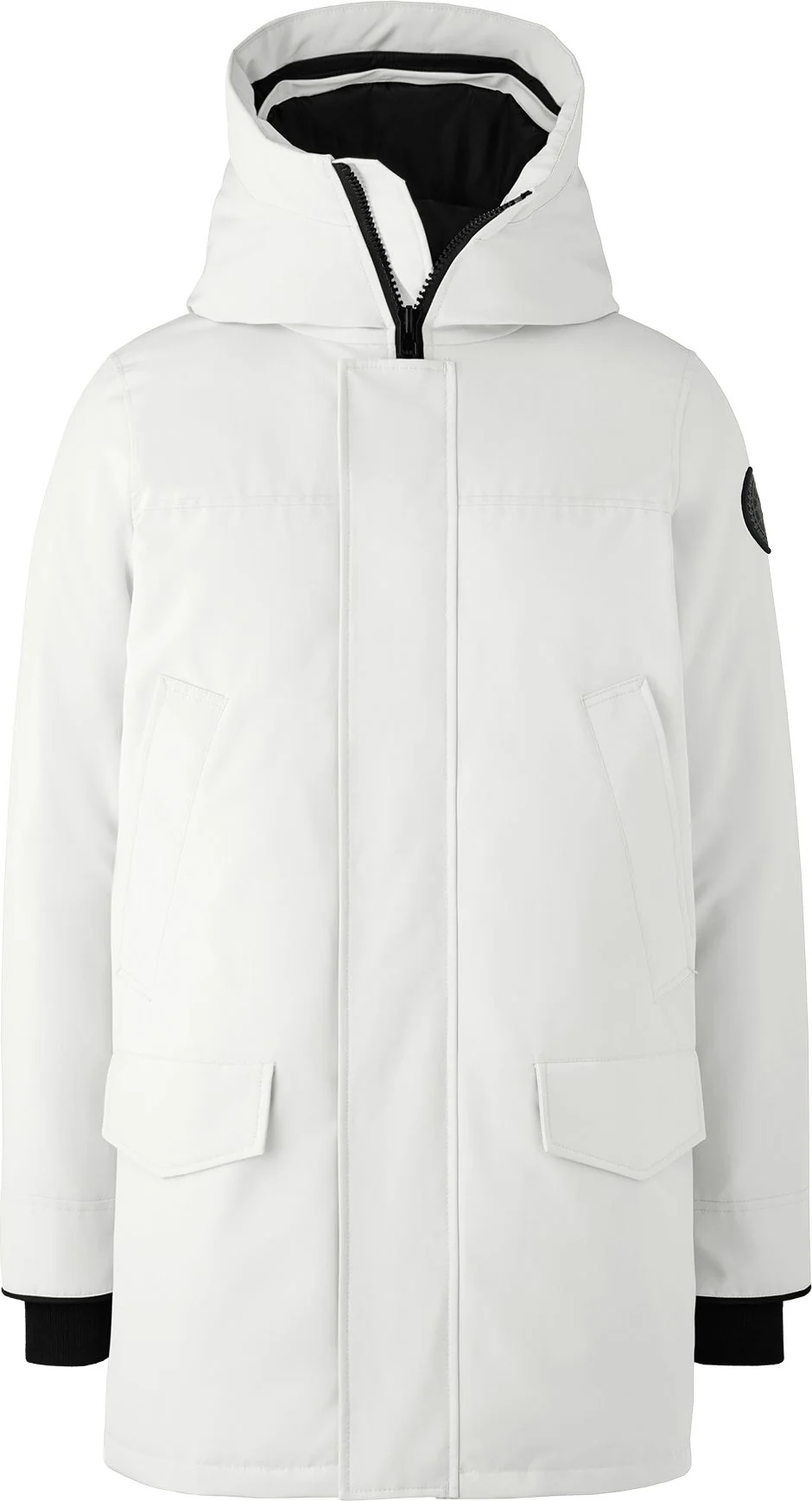 Langford Parka Black Disc North Star White