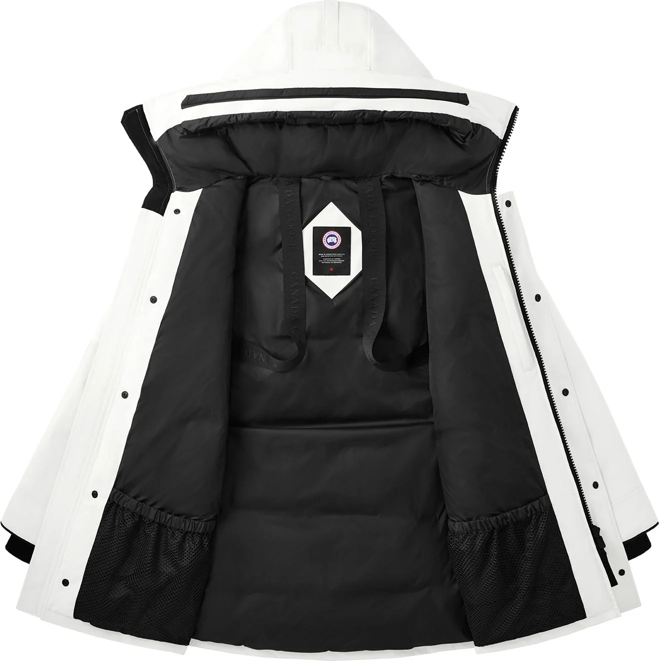 Langford Parka Black Disc North Star White - Image 2