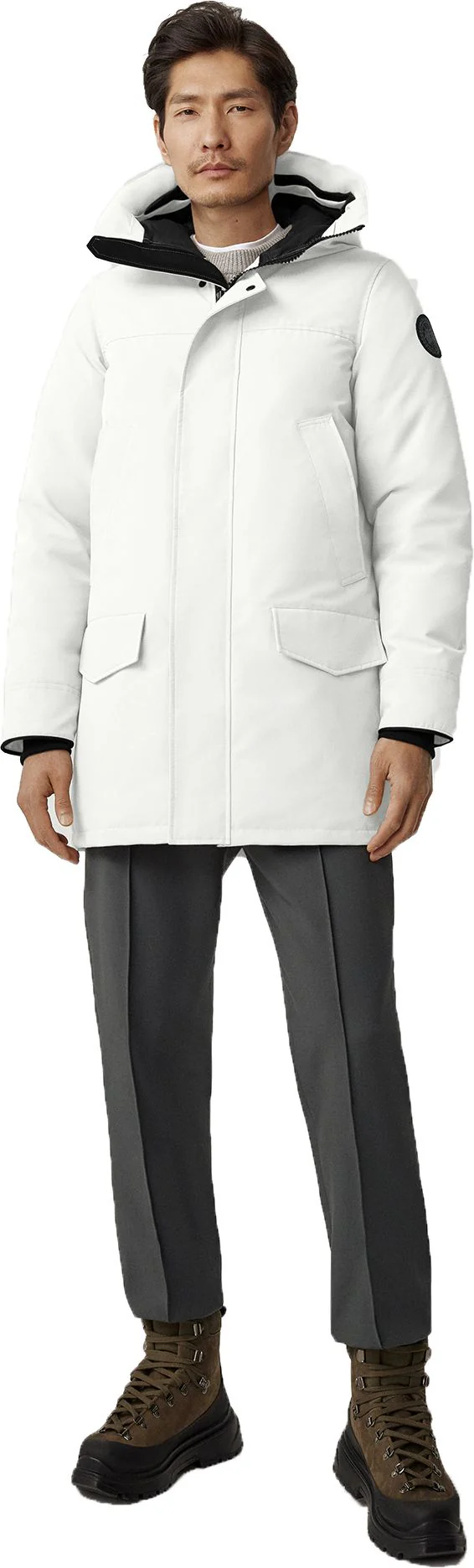 Langford Parka Black Disc North Star White - Image 3
