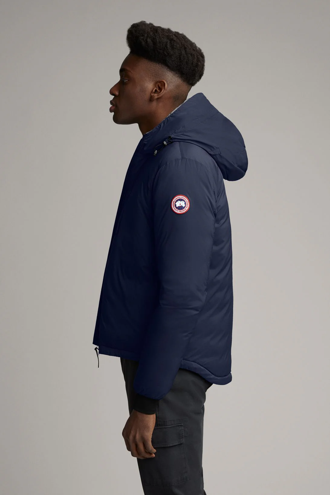 Men's Lodge Down Hoody Matte Finish - Image 3