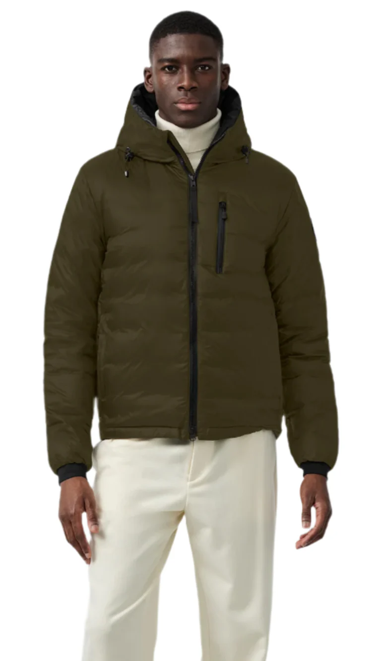 Lodge Hoody R Black Disc Military Green