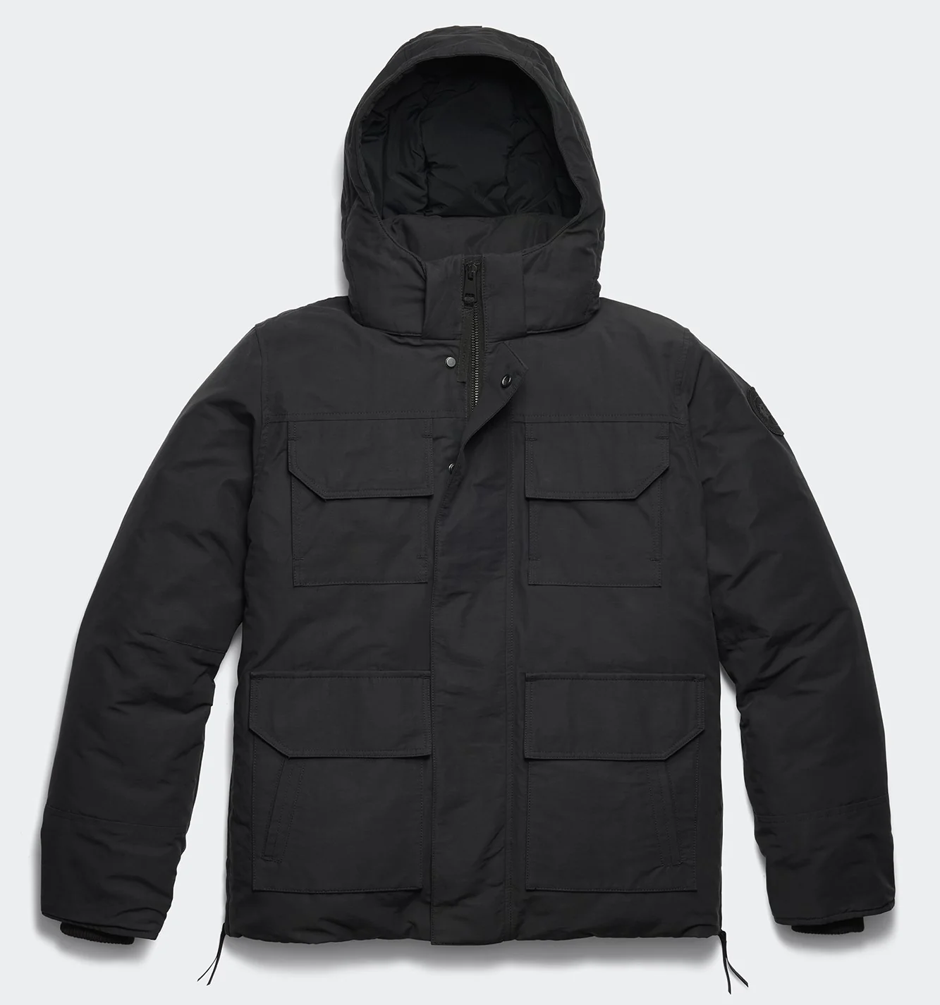 Maitland Parka Cotton Tonal Disc Black