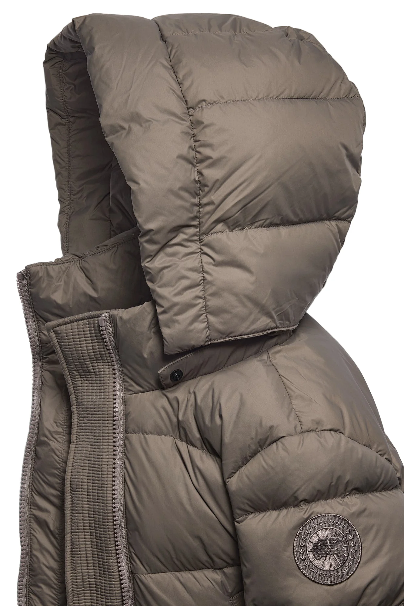 Mystique Puffer Tonal Disc Taupe Grey - Image 4