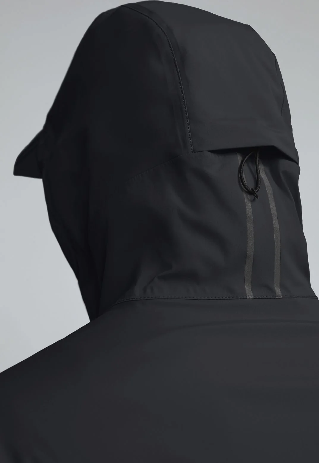 Nanaimo Rain Jacket Black - Image 2