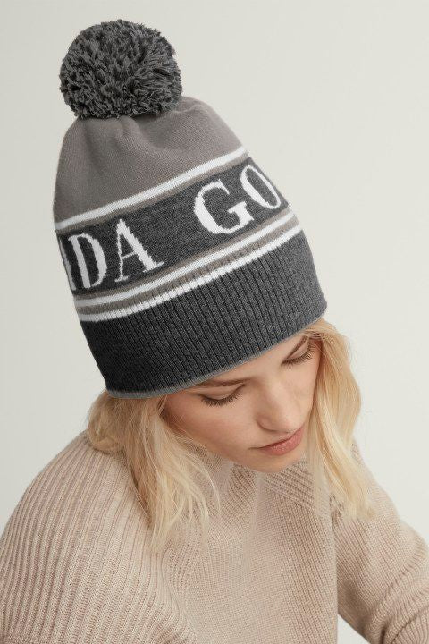 Canada Goose Pom Toque Grey - Image 2