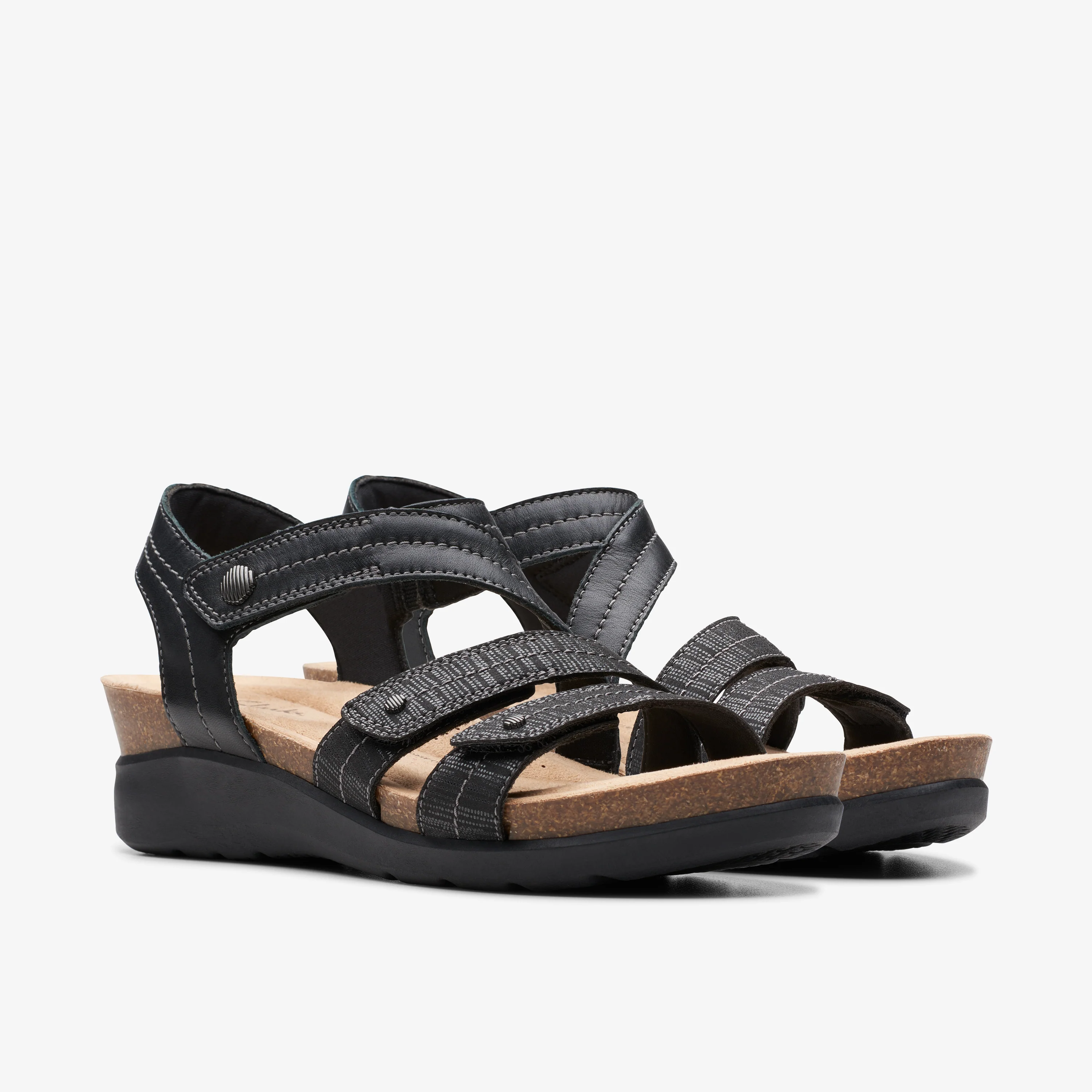 Calenne Clara Leather Black Combi