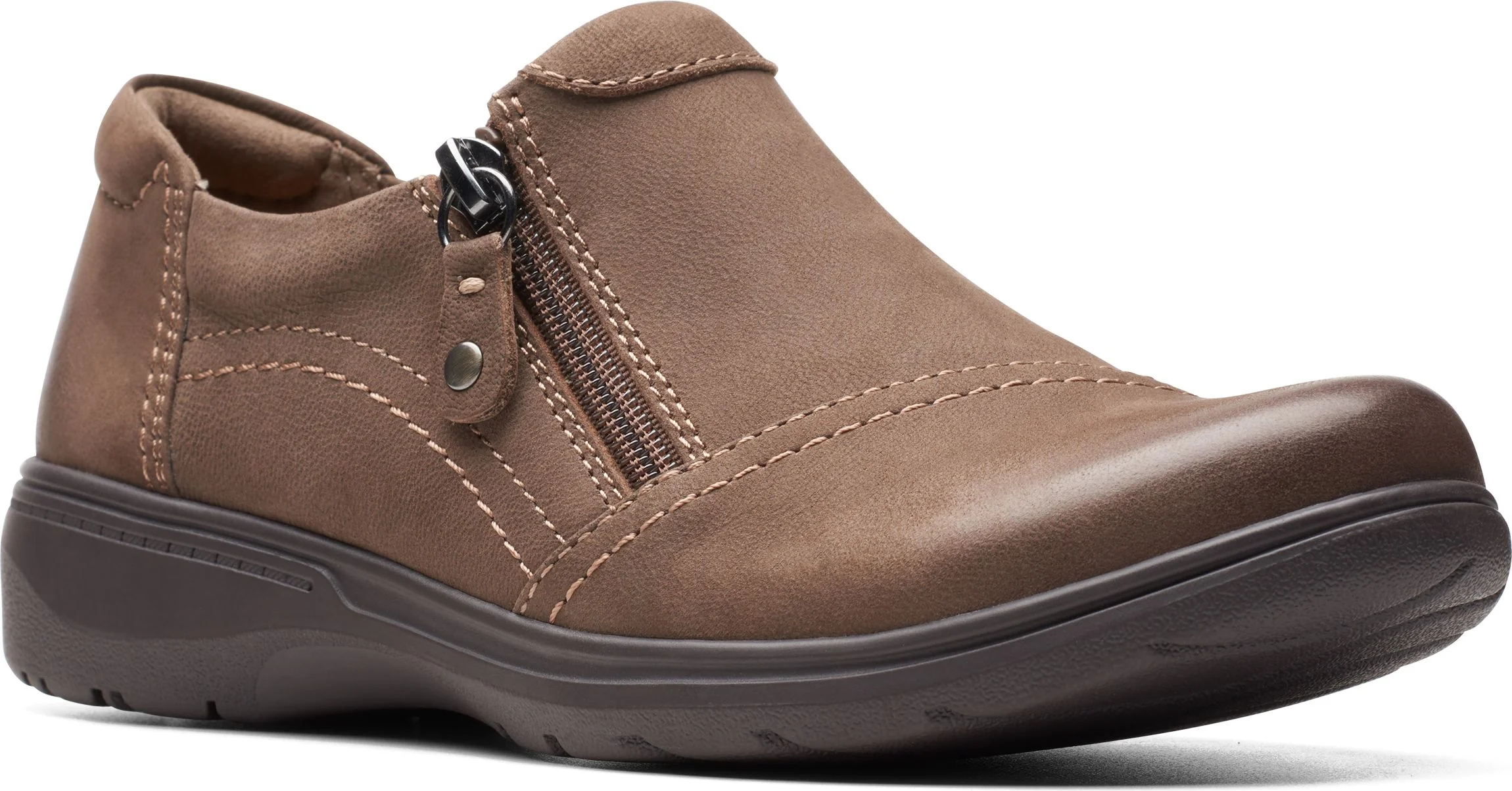 Carleigh Ray Taupe Nubuck