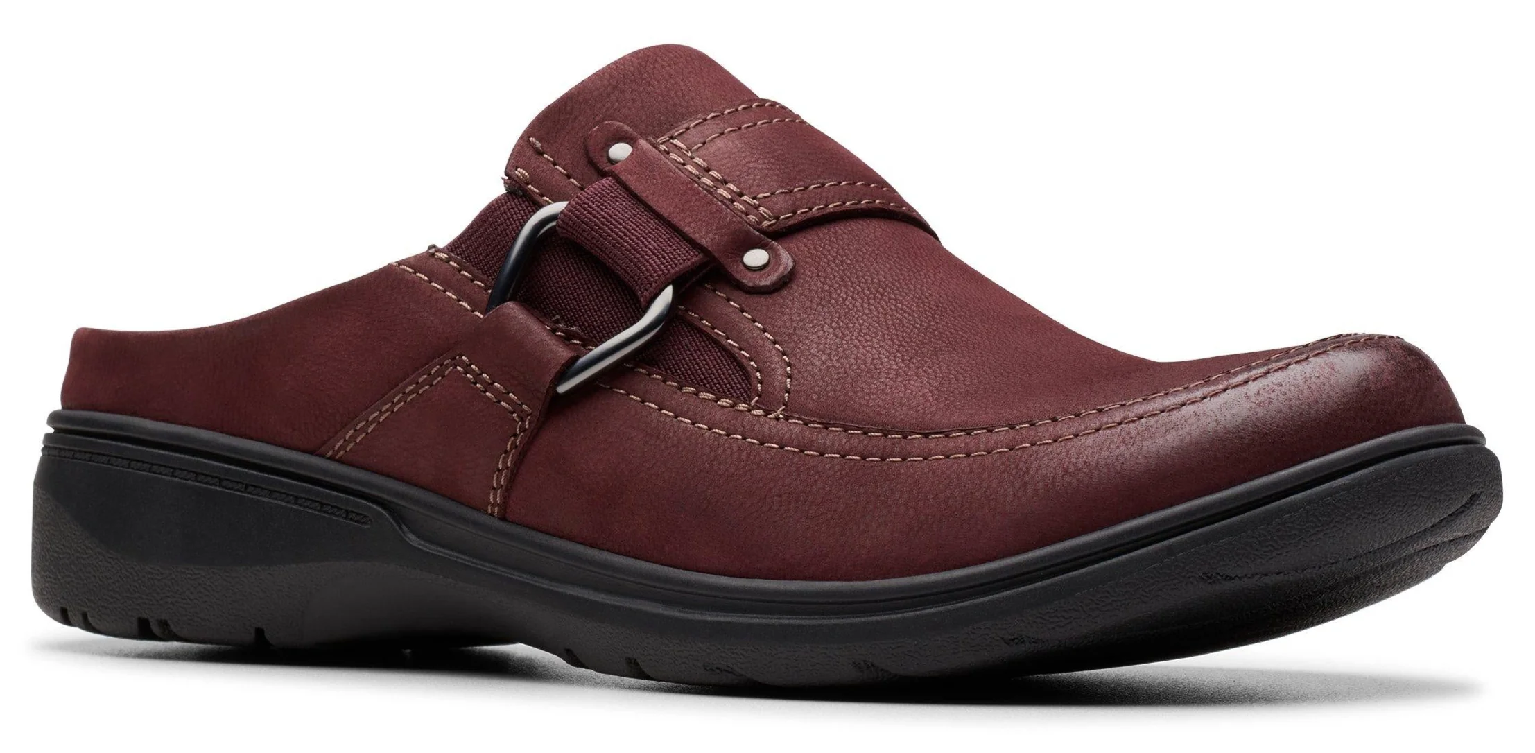 Carleigh Viola Merlot Suede