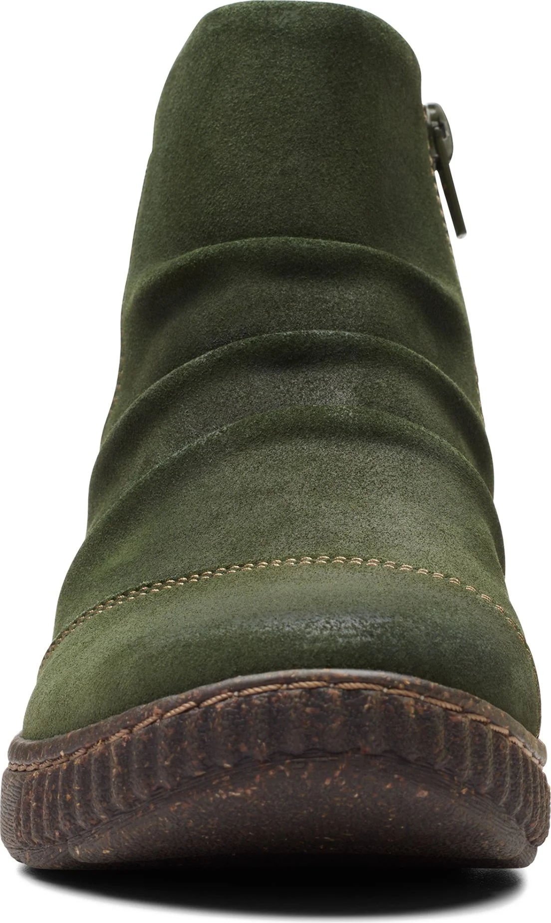 Caroline Derby Dark Green Suede - Image 3