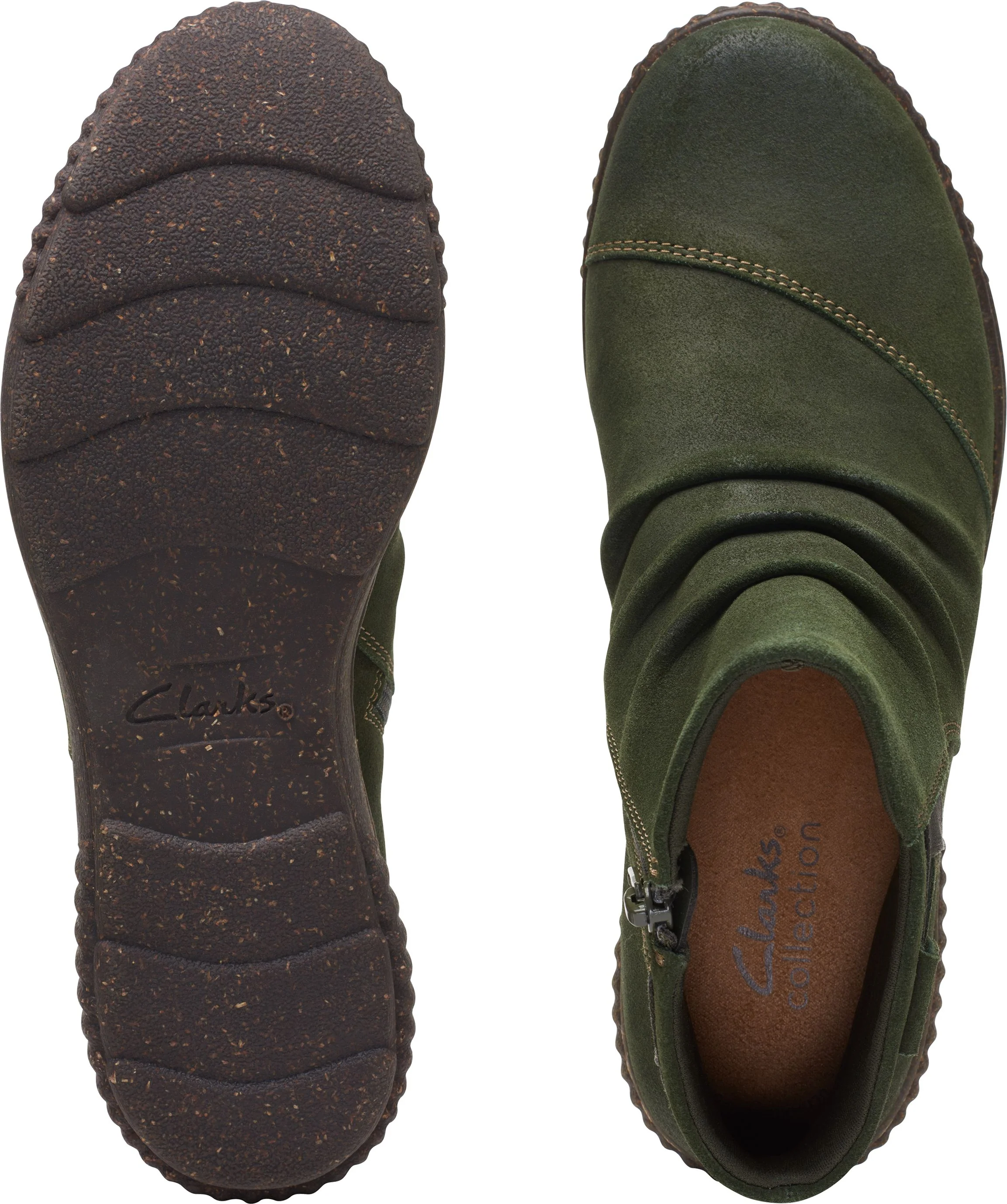 Caroline Derby Dark Green Suede - Image 7