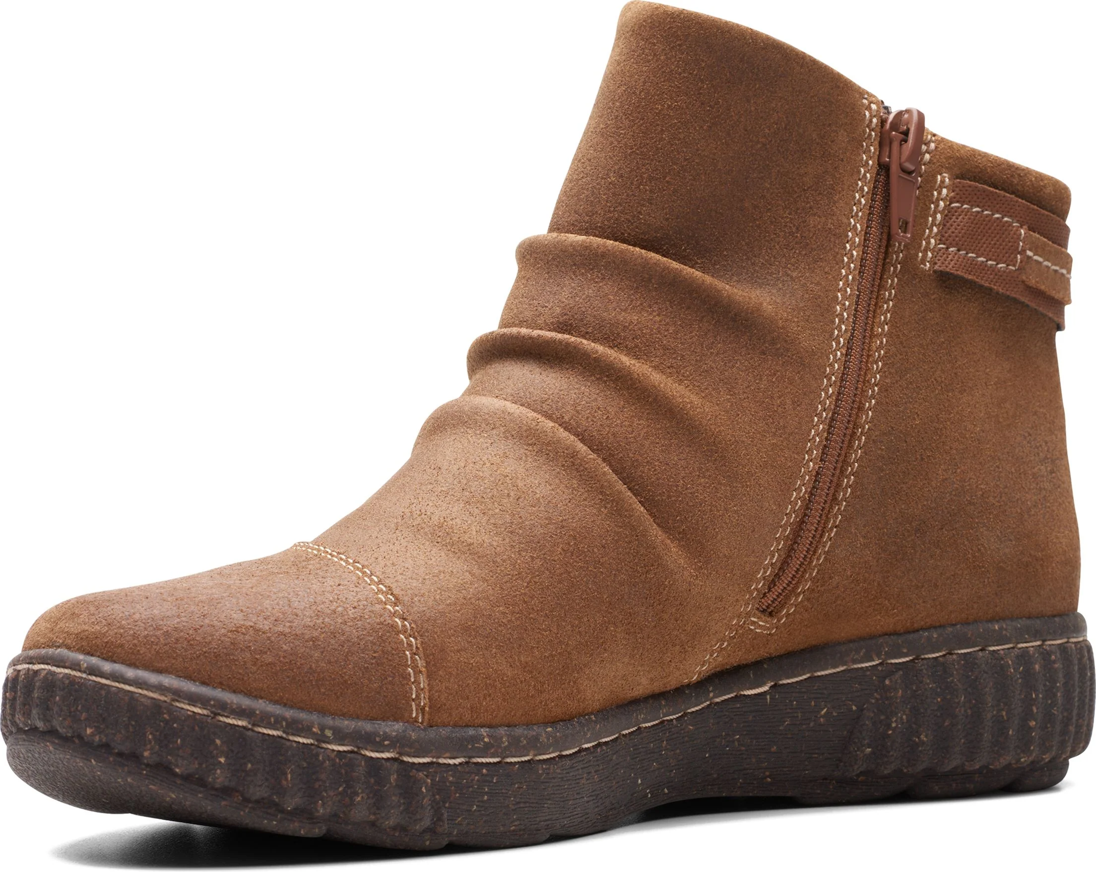 Caroline Derby Dark Tan Suede - Image 4