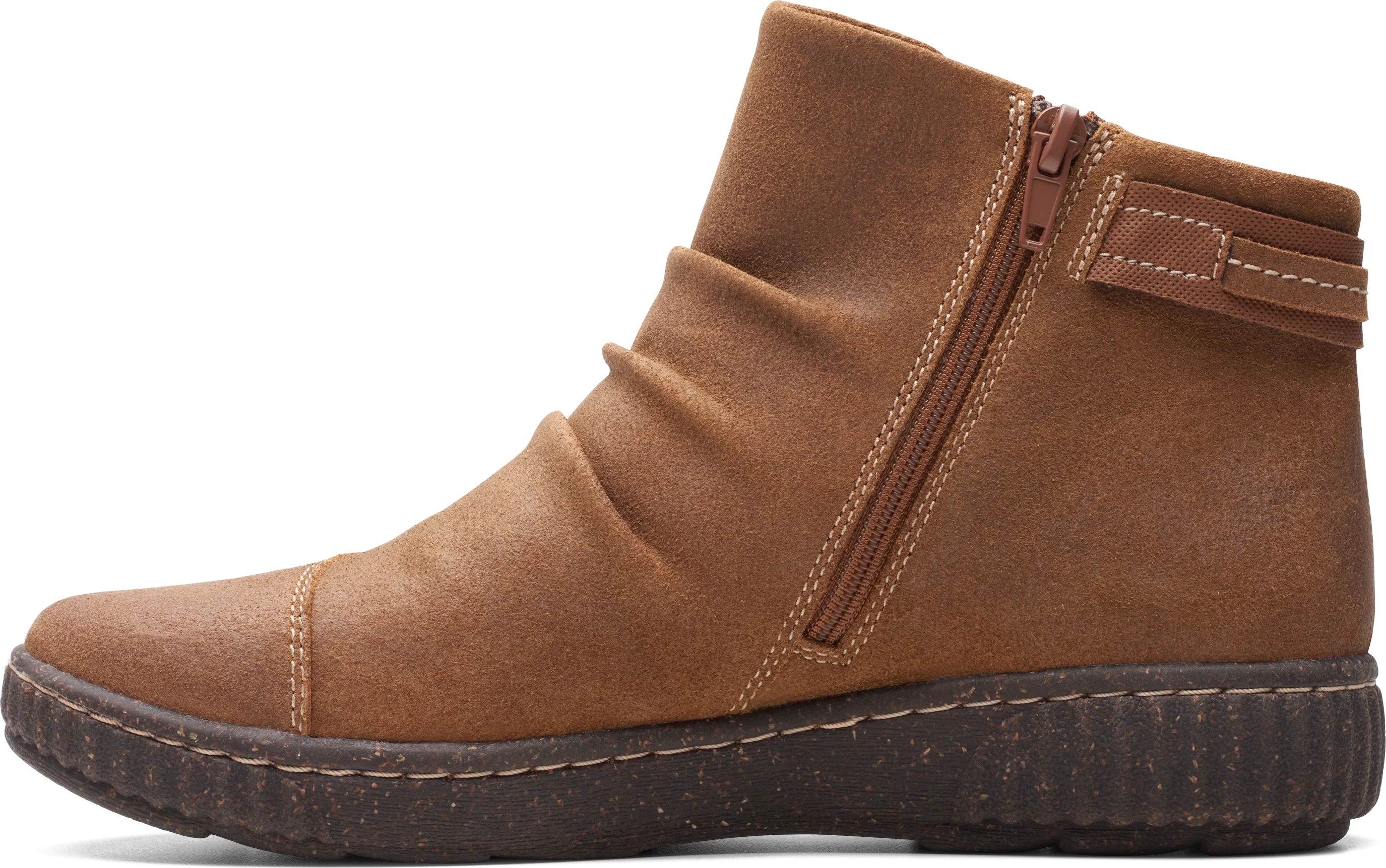 Caroline Derby Dark Tan Suede - Image 5