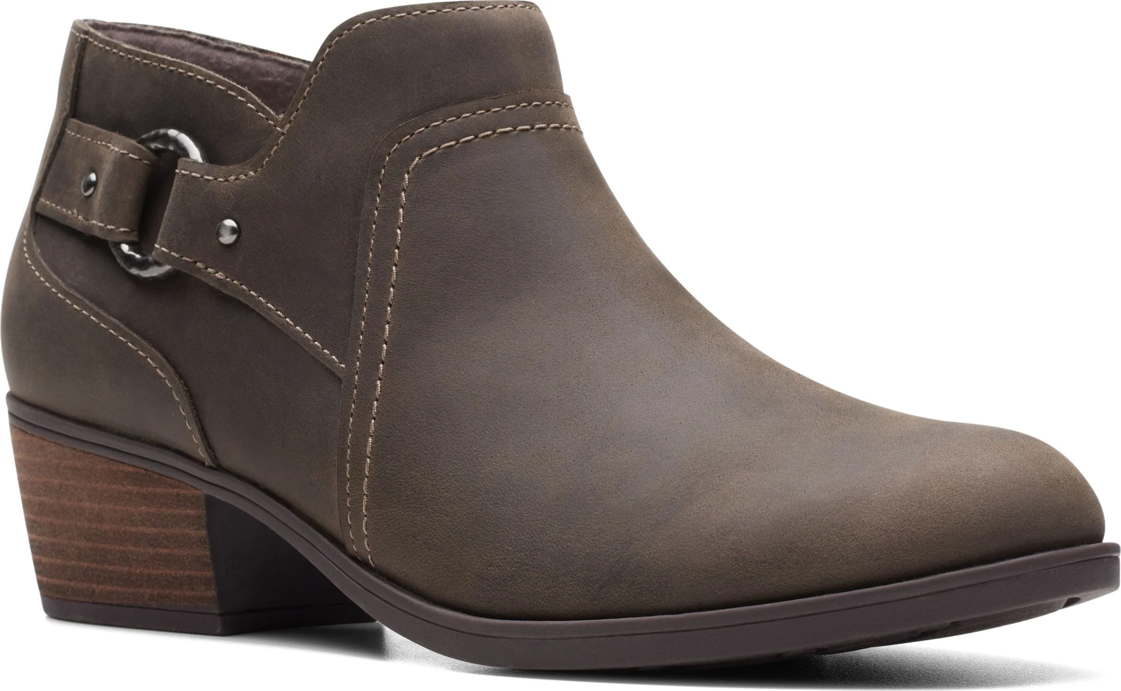 Charlten Grace Taupe Oil Leath