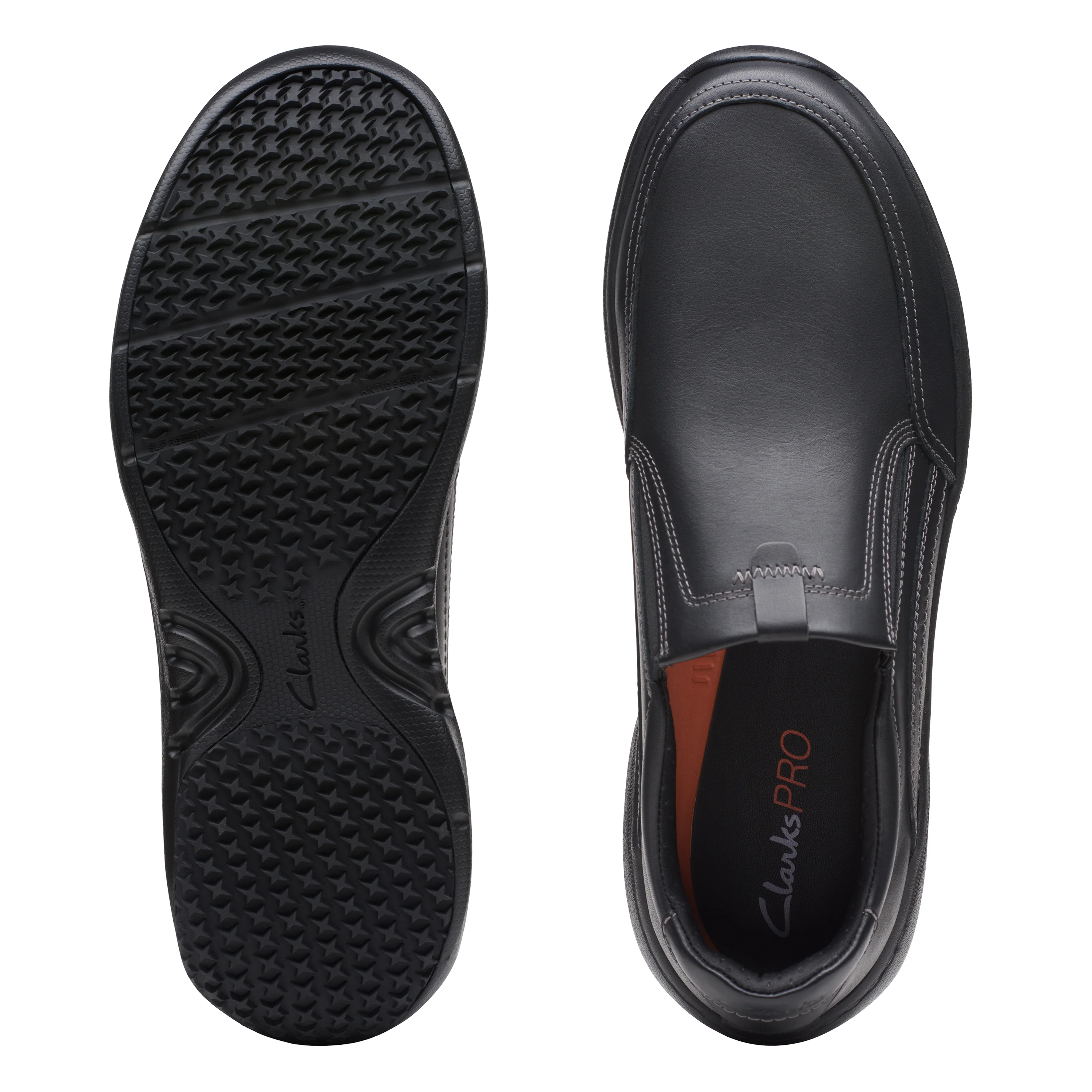 Clarkspro Step Leather Black Leather - Image 6