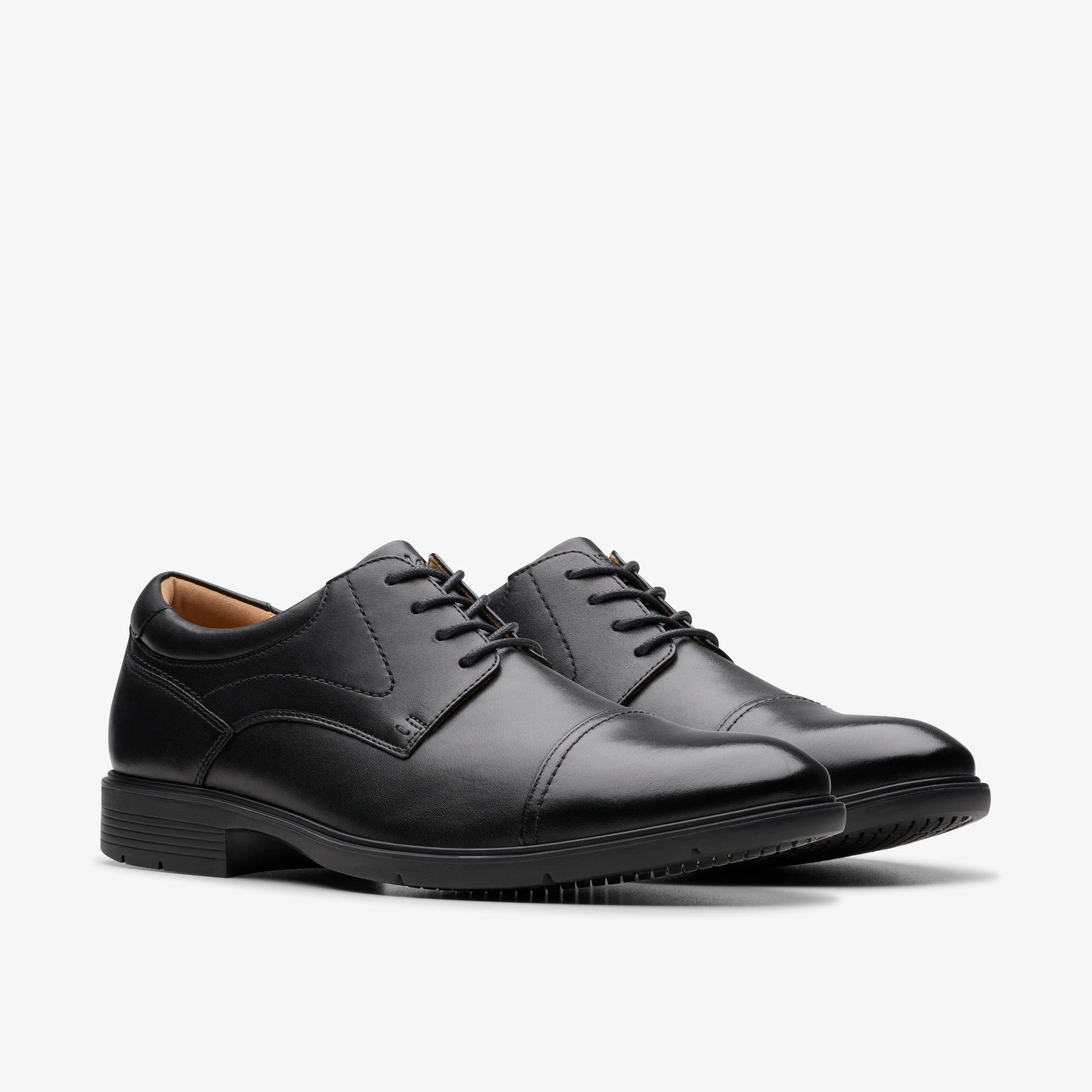 Eldredge Cap Black Leather