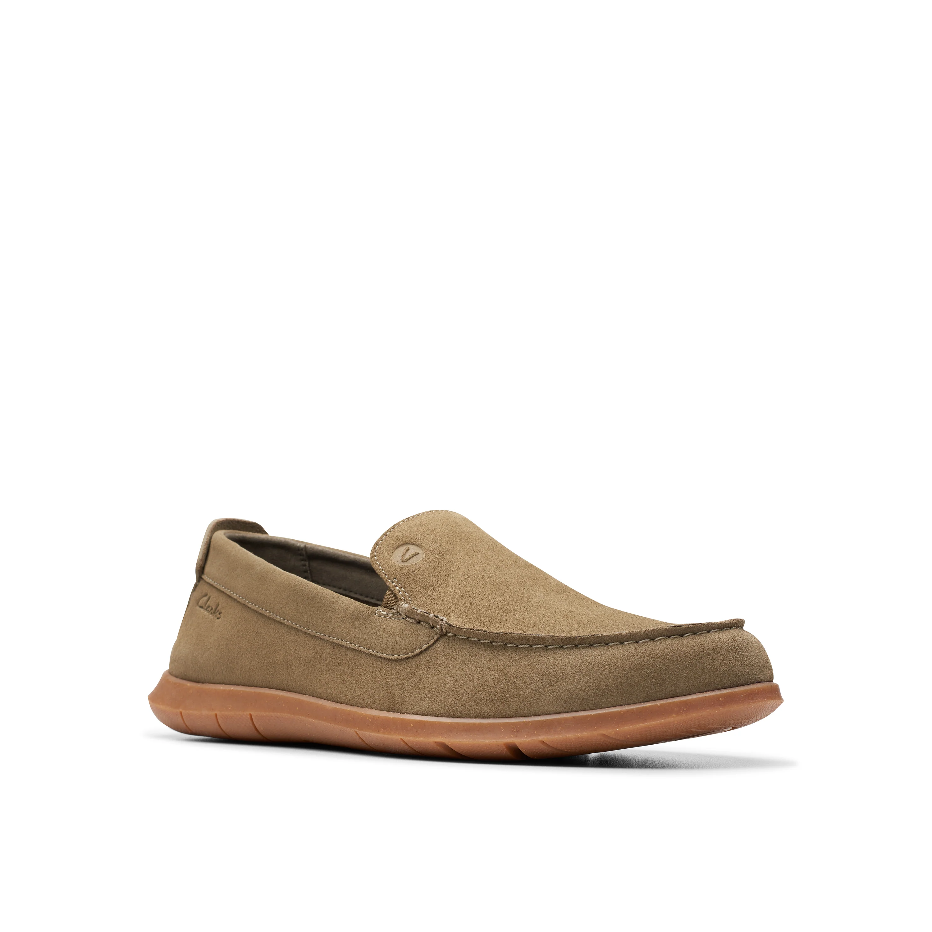 Flexway Step Suede Olive Suede