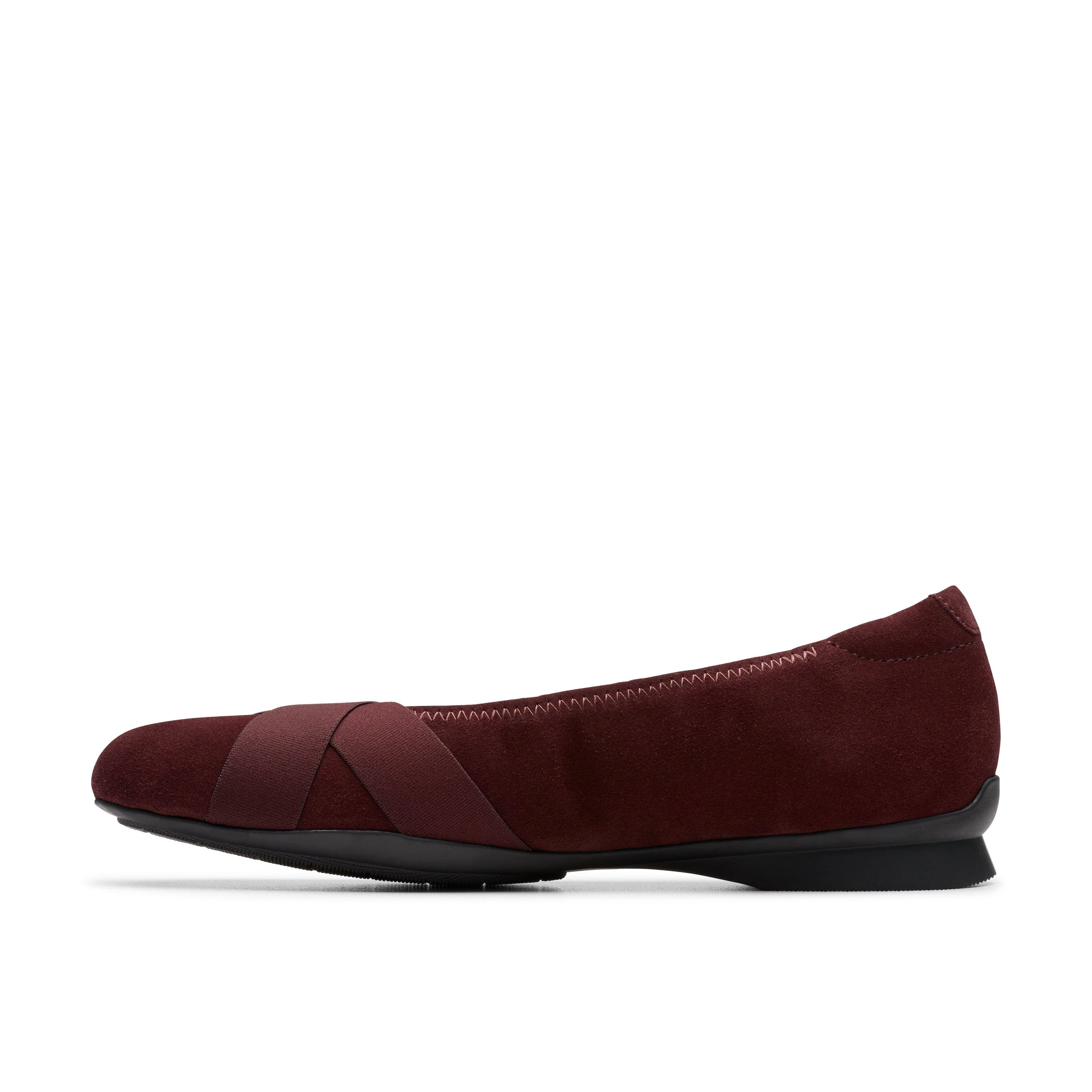 Jazmynn Gem Merlot Suede - Image 3