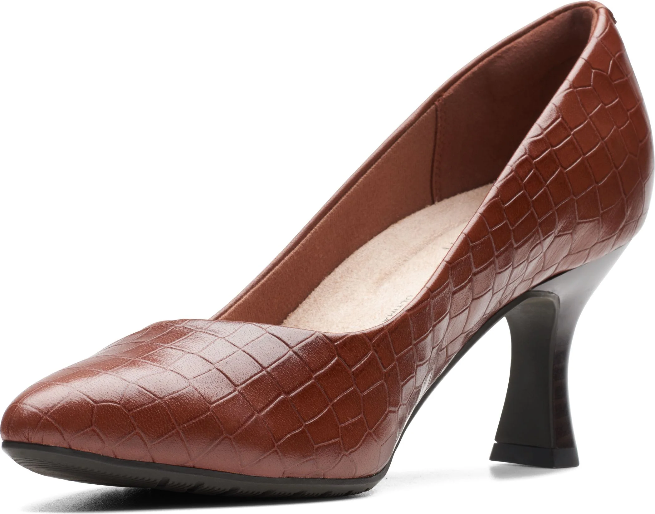 Kataleyna Rose Tan Croc - Image 4