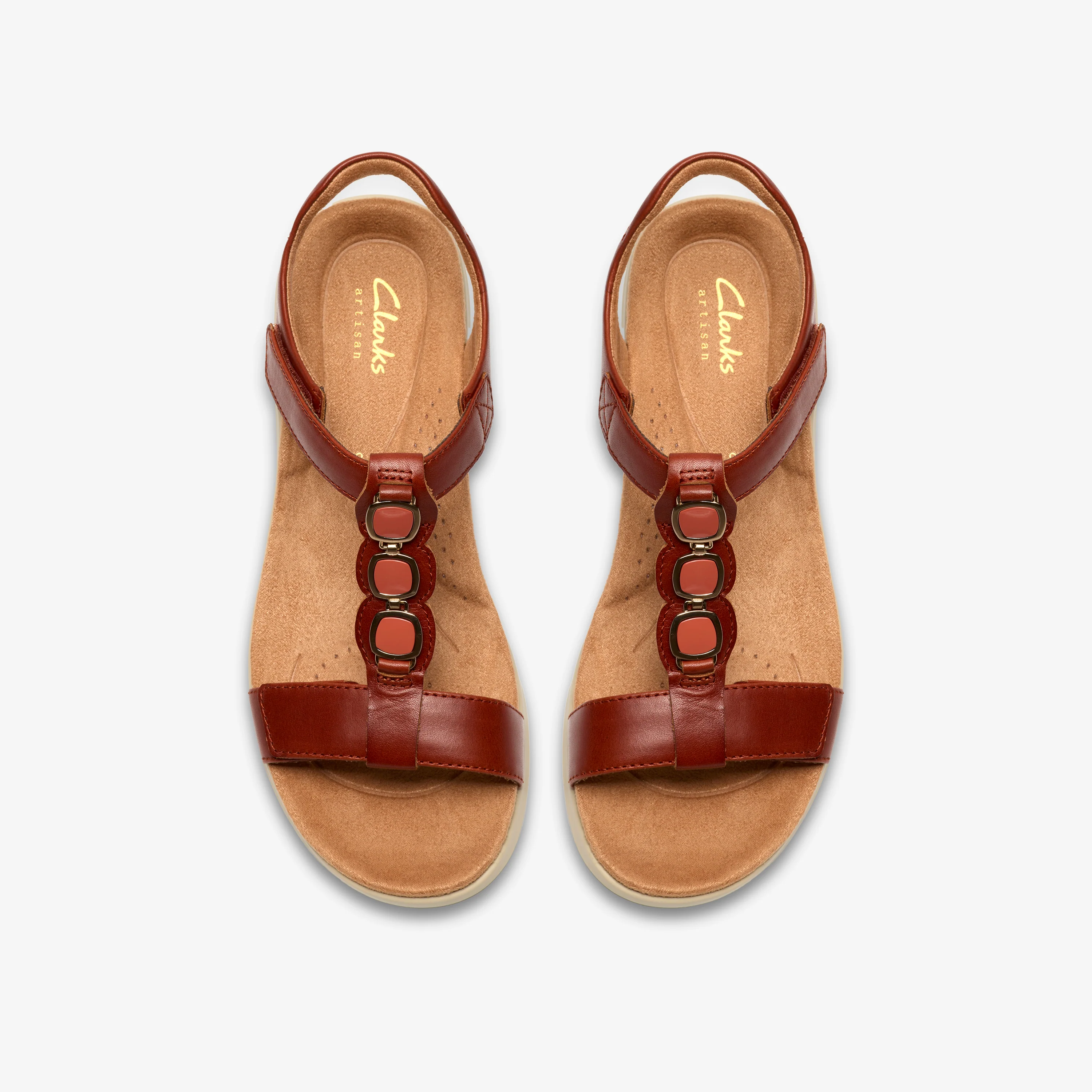 Kitly Gem Burnt Orange Leather - Image 5
