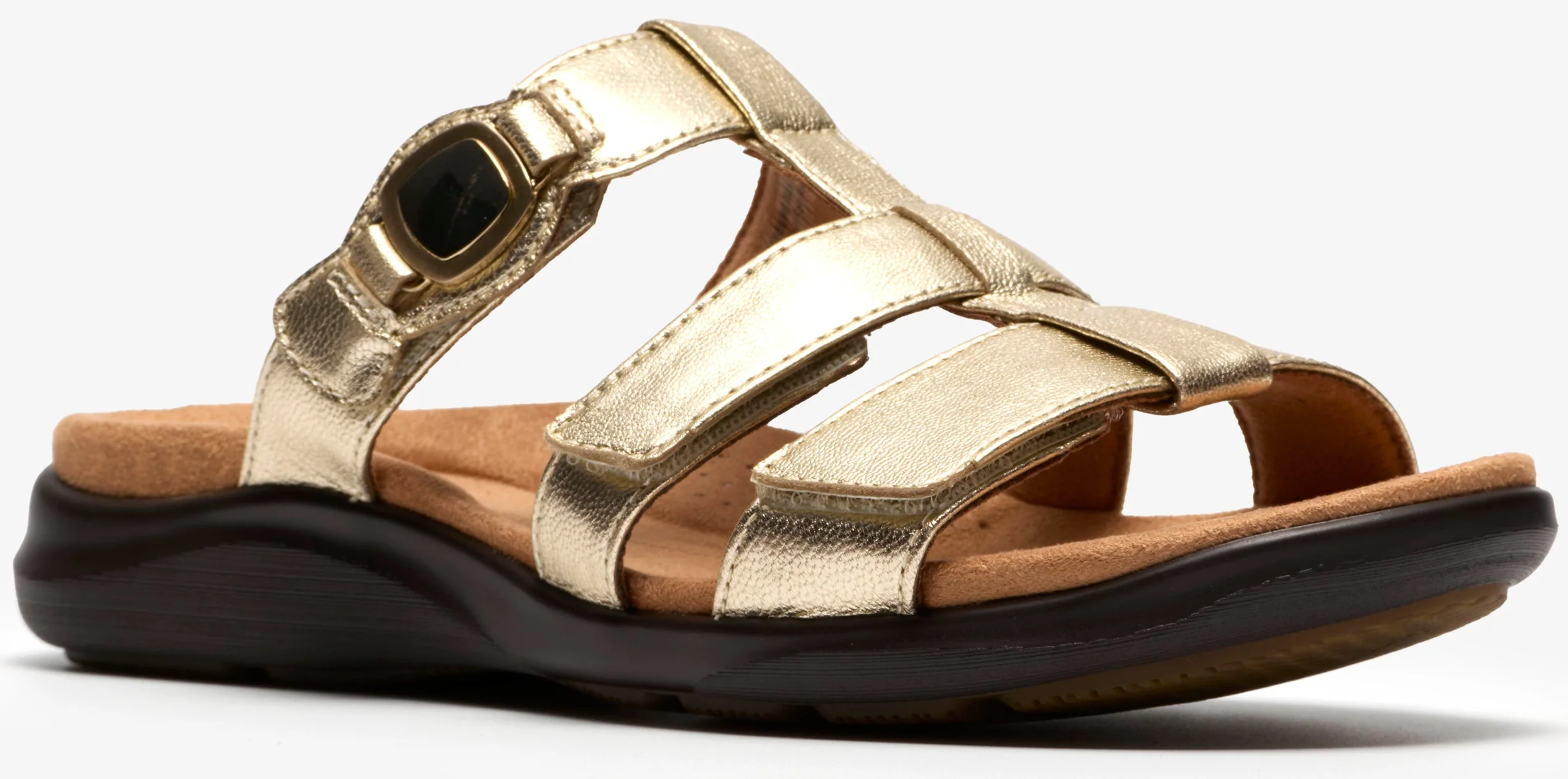 Kitly Slide Champagne Leather
