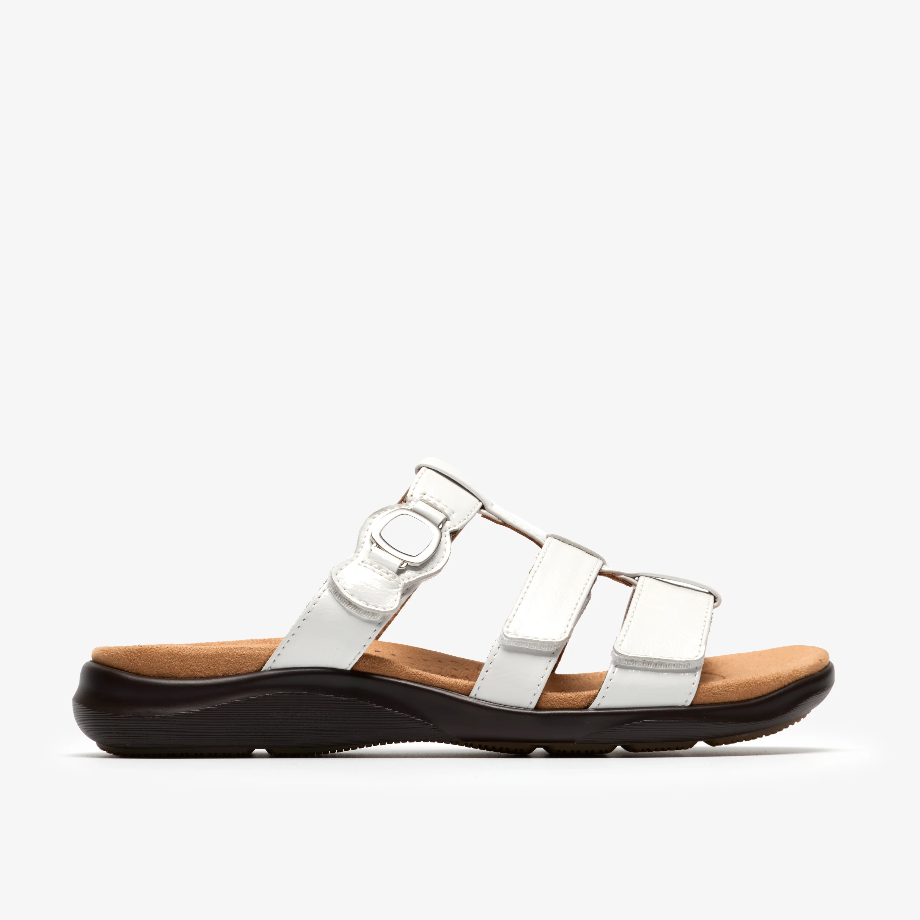 Kitly Slide White Patent - Image 2