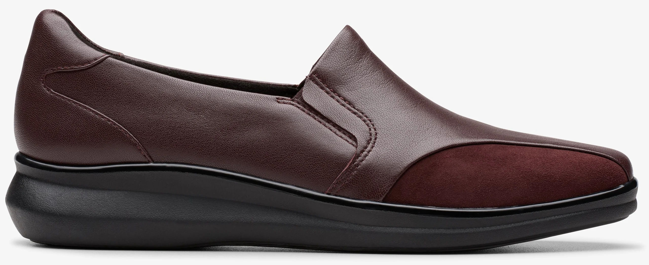 Lynell Edge Leahter/Suede Wine - Image 2