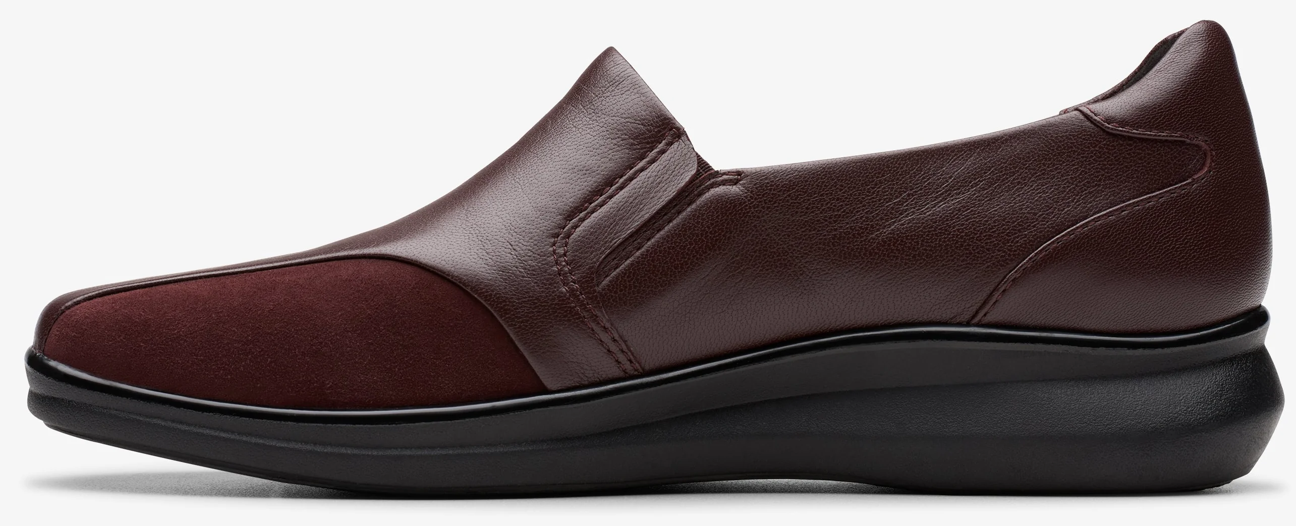 Lynell Edge Leahter/Suede Wine - Image 3