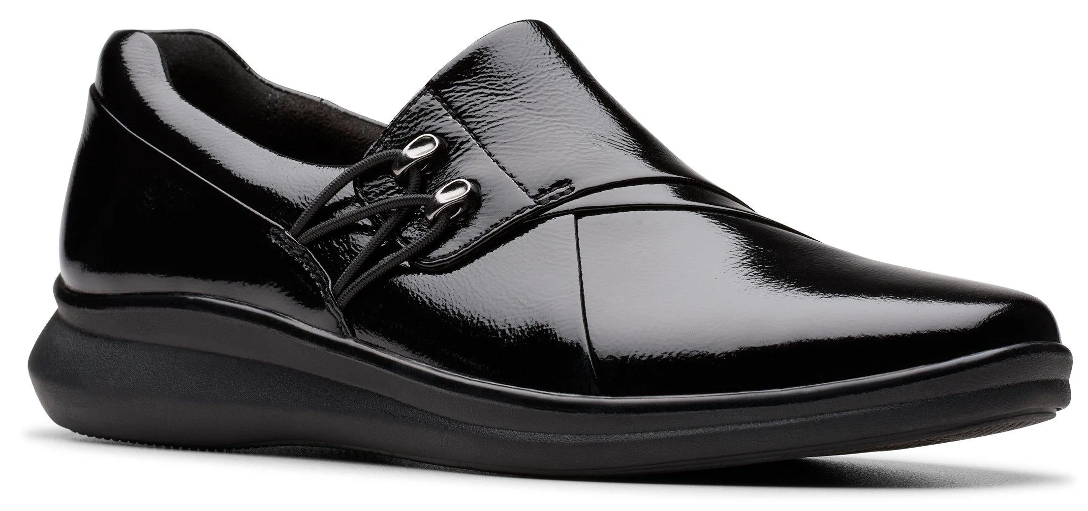 Lynell Slip Patent Black