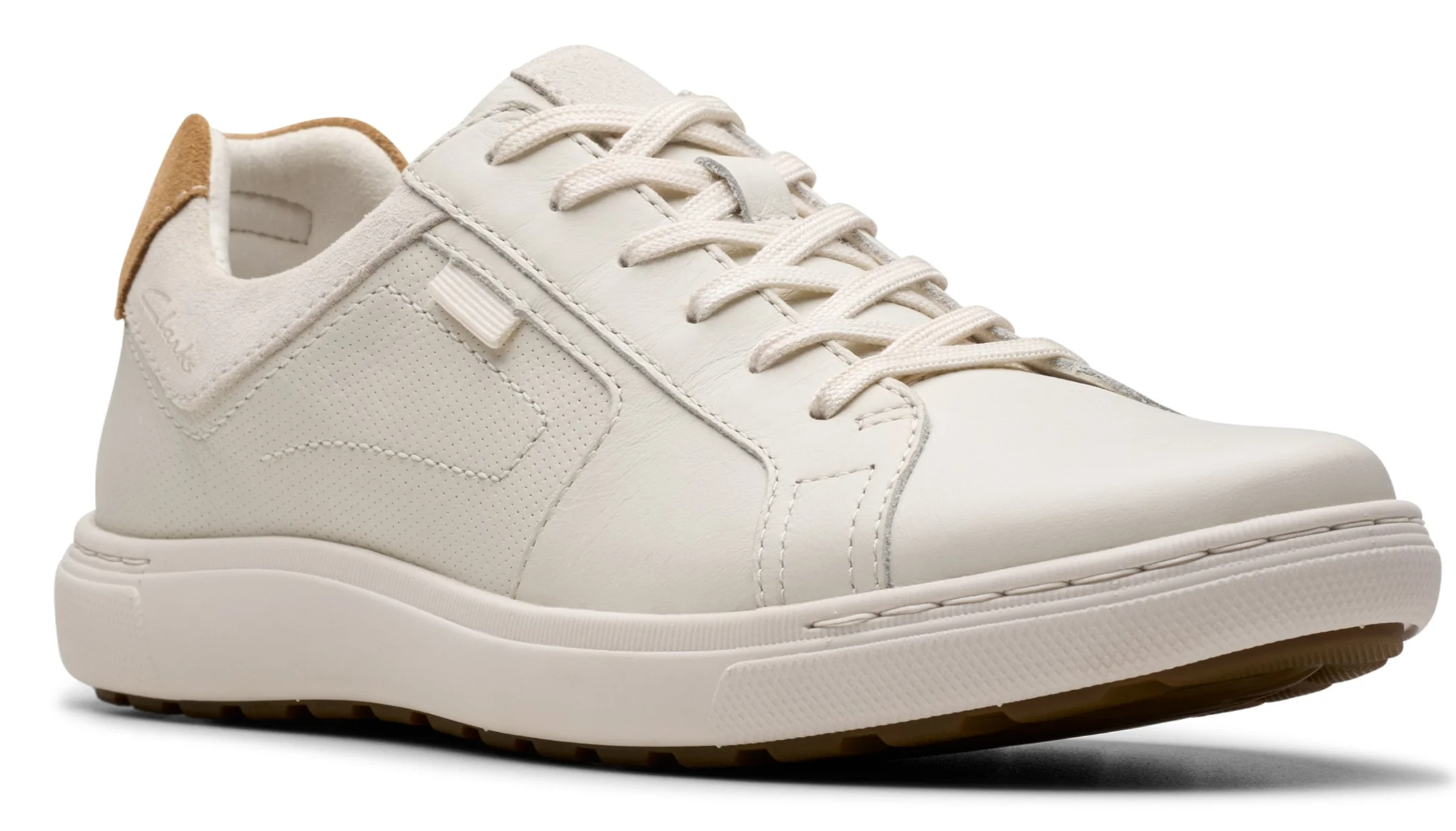 Mapstone Lace Leather White Leather