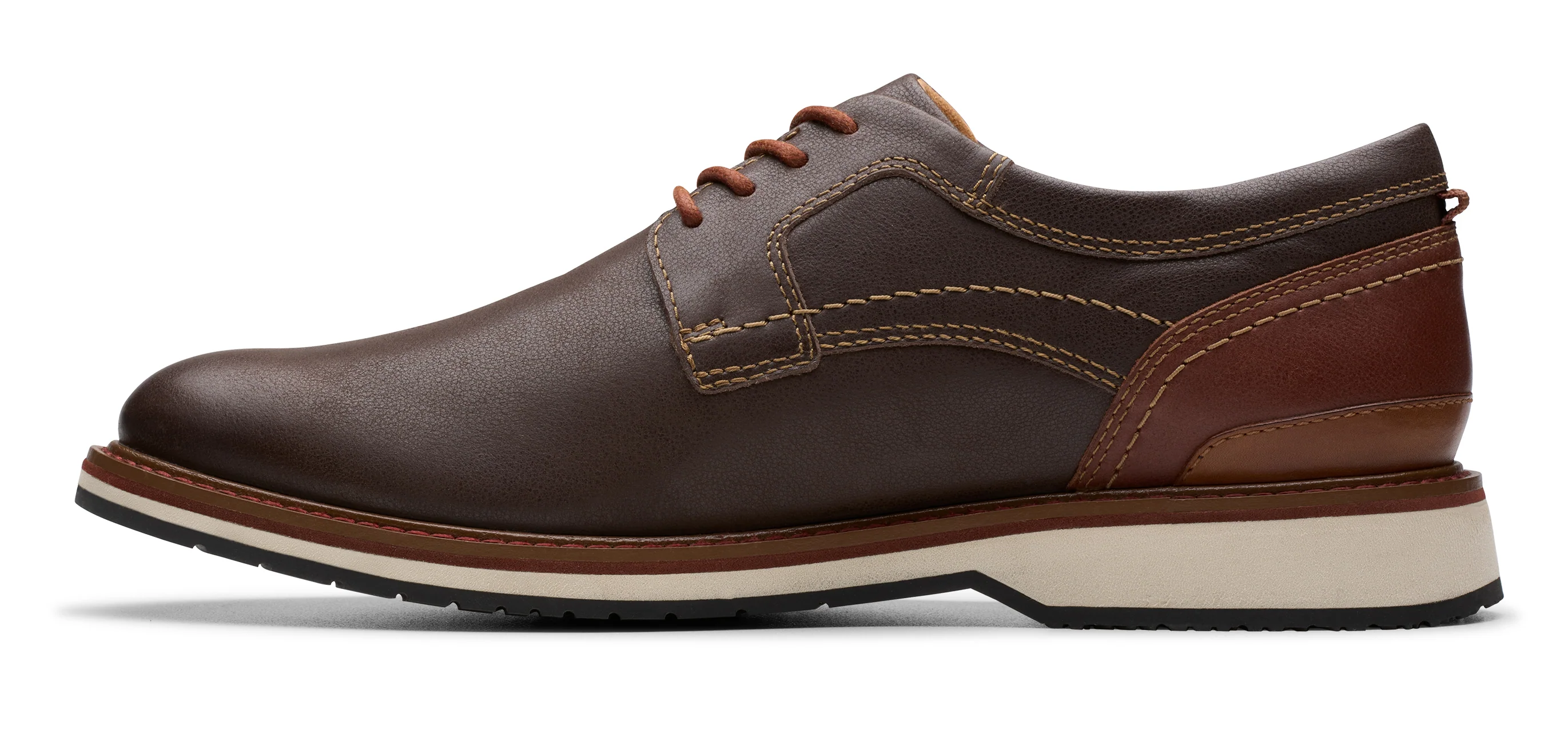 Monahan Plain Leather Brown - Image 3