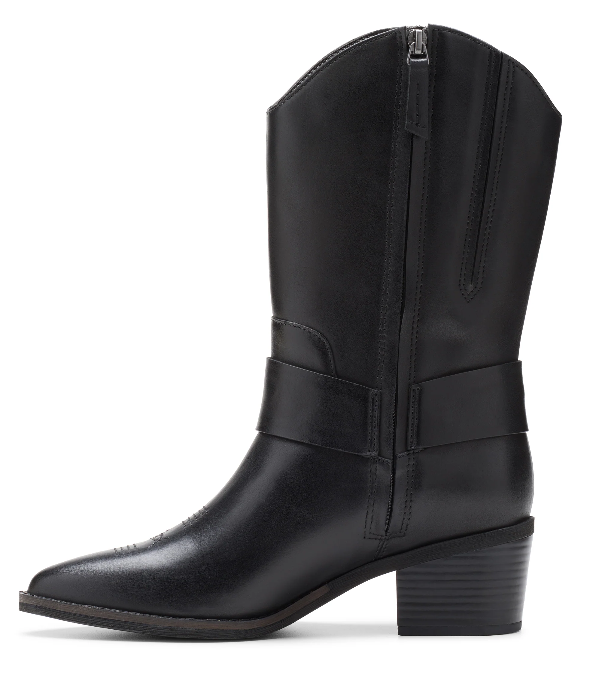 Morzine Rise Leather Black - Image 3