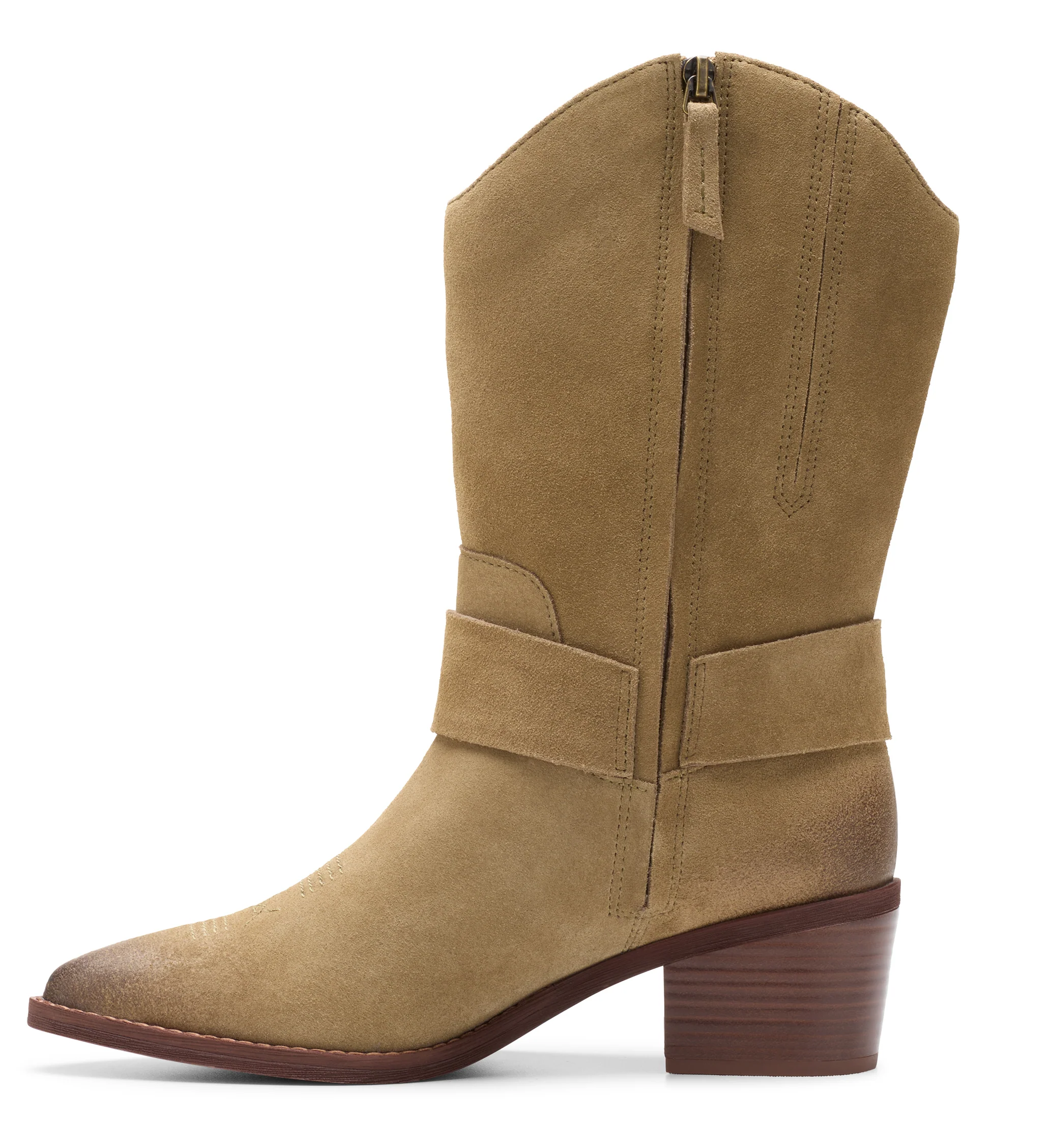 Morzine Rise Suede Dark Sand - Image 3
