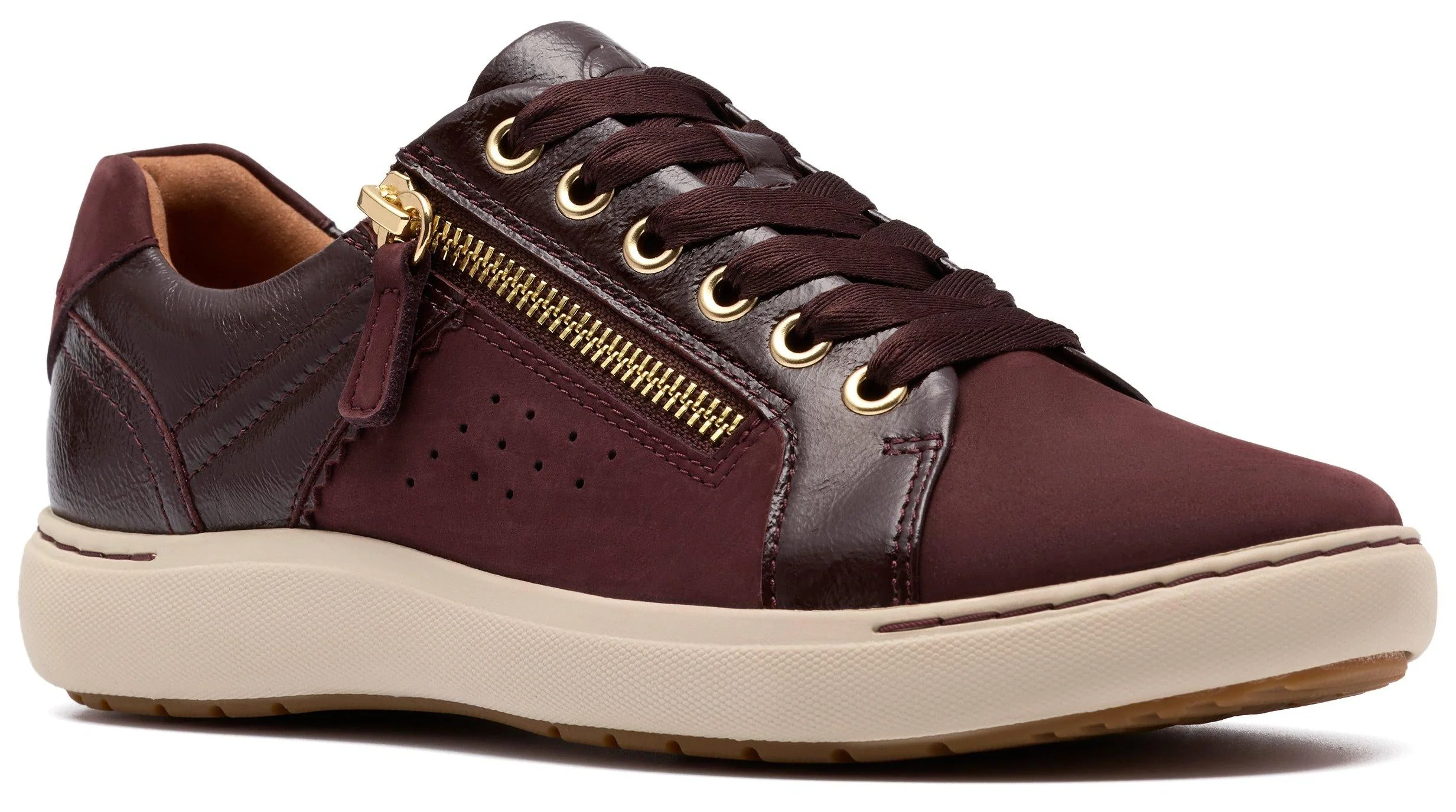 Nalle Zen Nubuck Merlot Combi