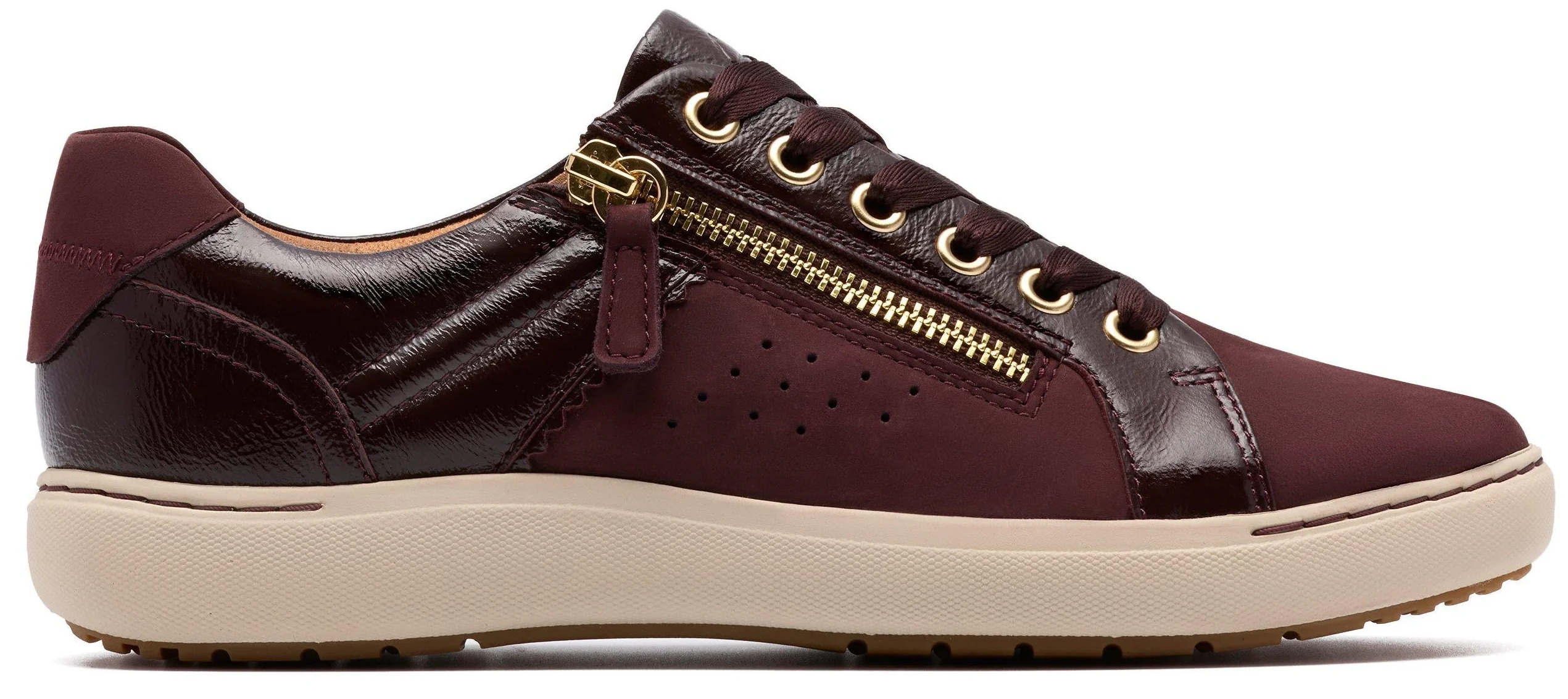 Nalle Zen Nubuck Merlot Combi - Image 2