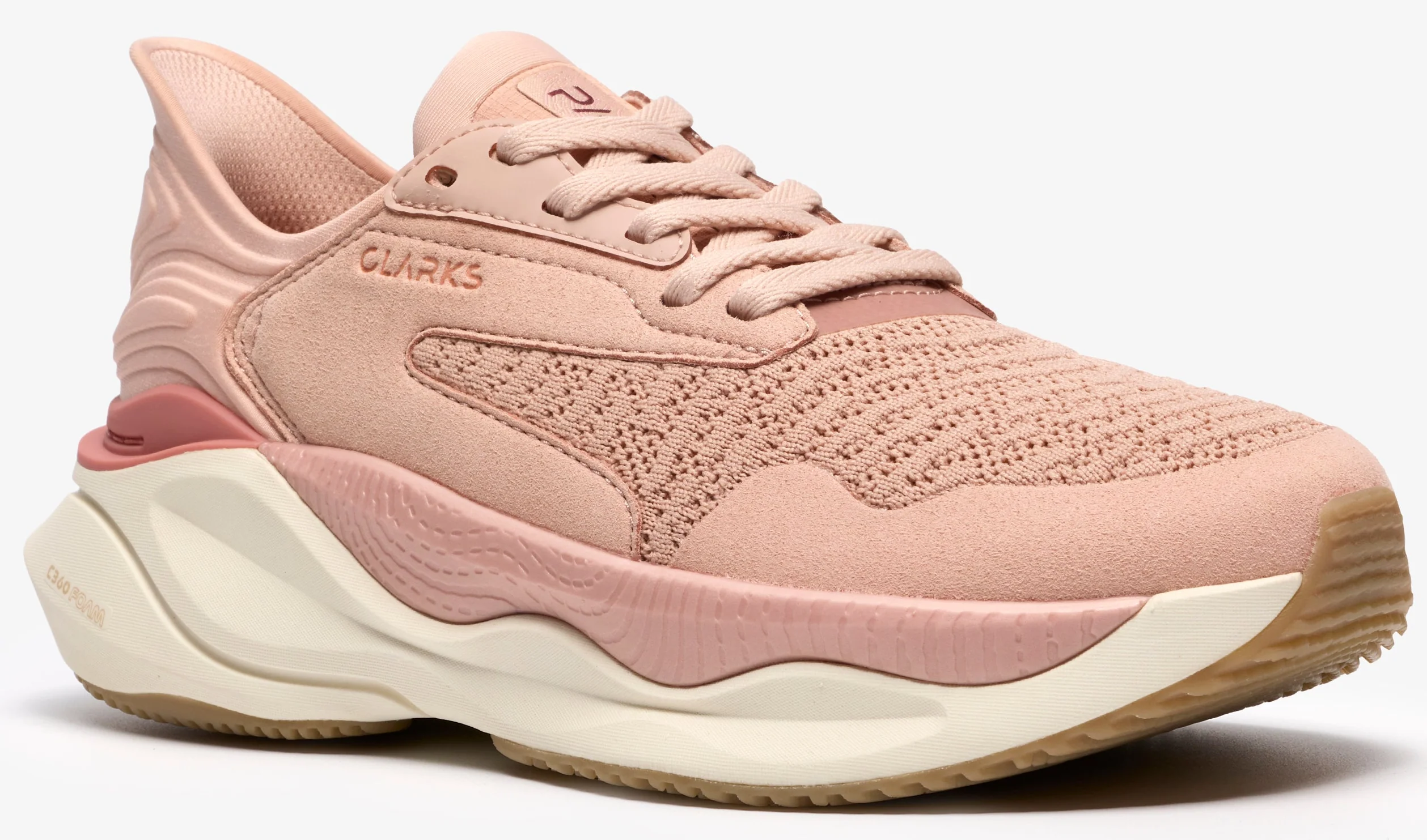 Clarks Pace Pink Combi