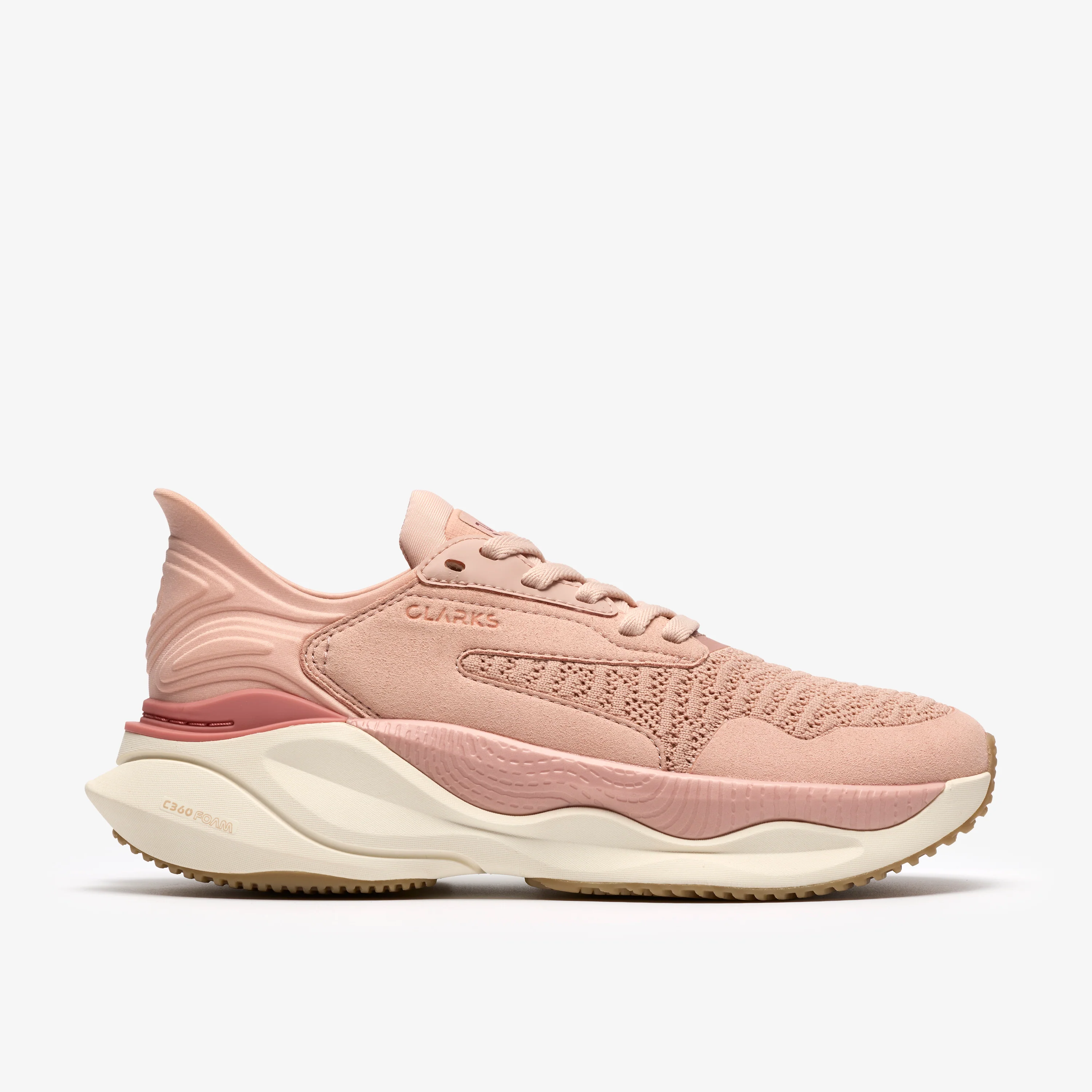 Clarks Pace Pink Combi - Image 2
