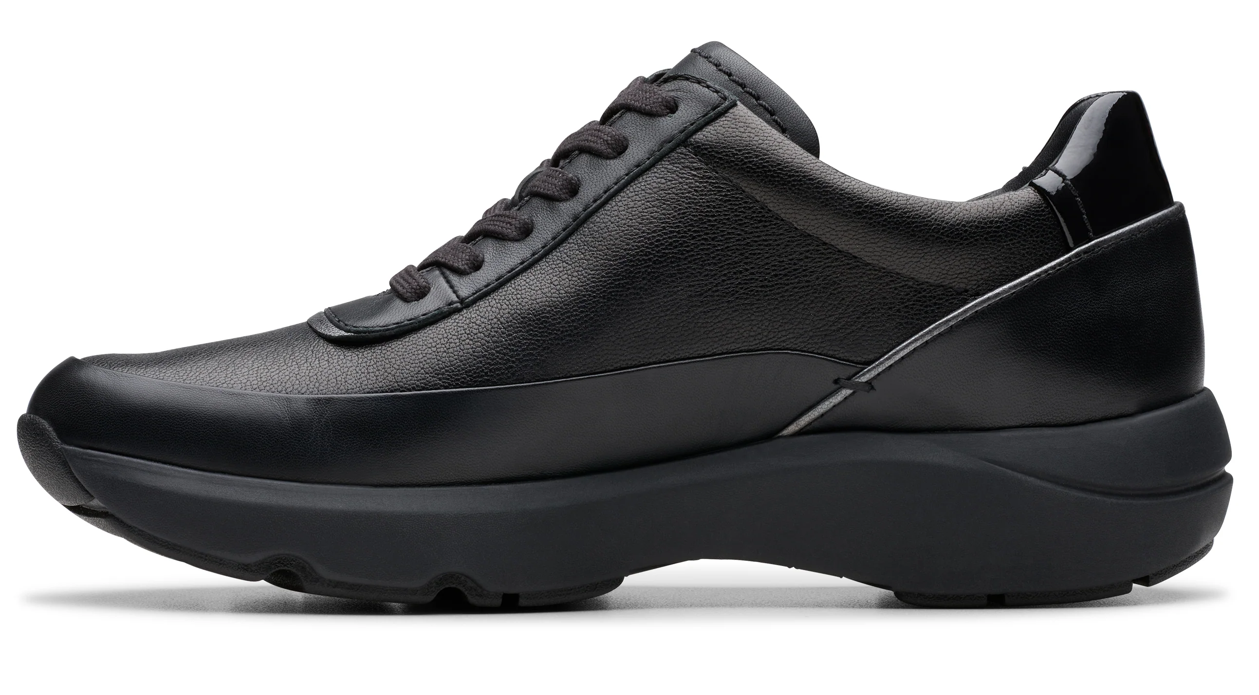 Tivoli Zip Leather Black Combi - Image 3