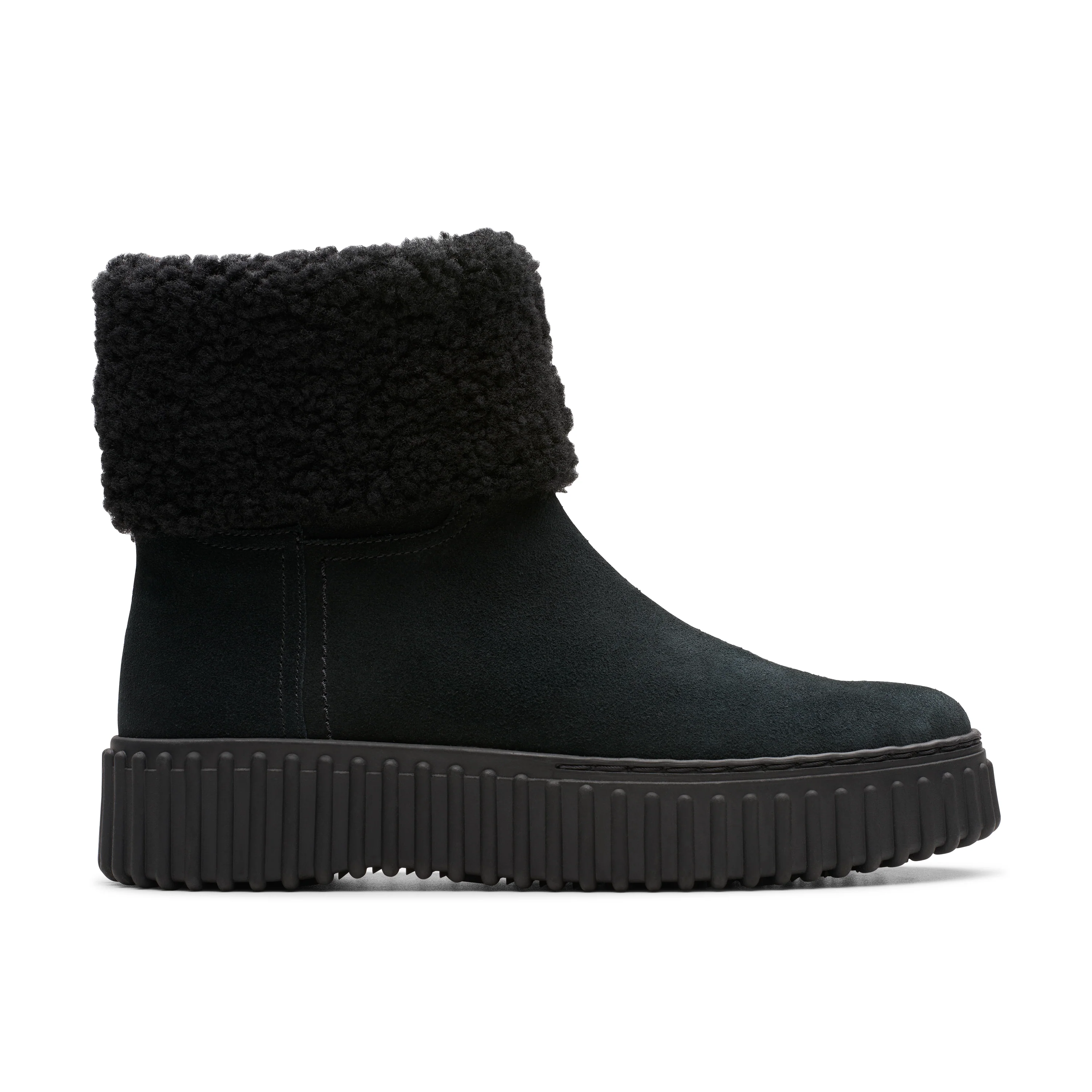 Torhill Turn Suede Black Warmlined - Image 2