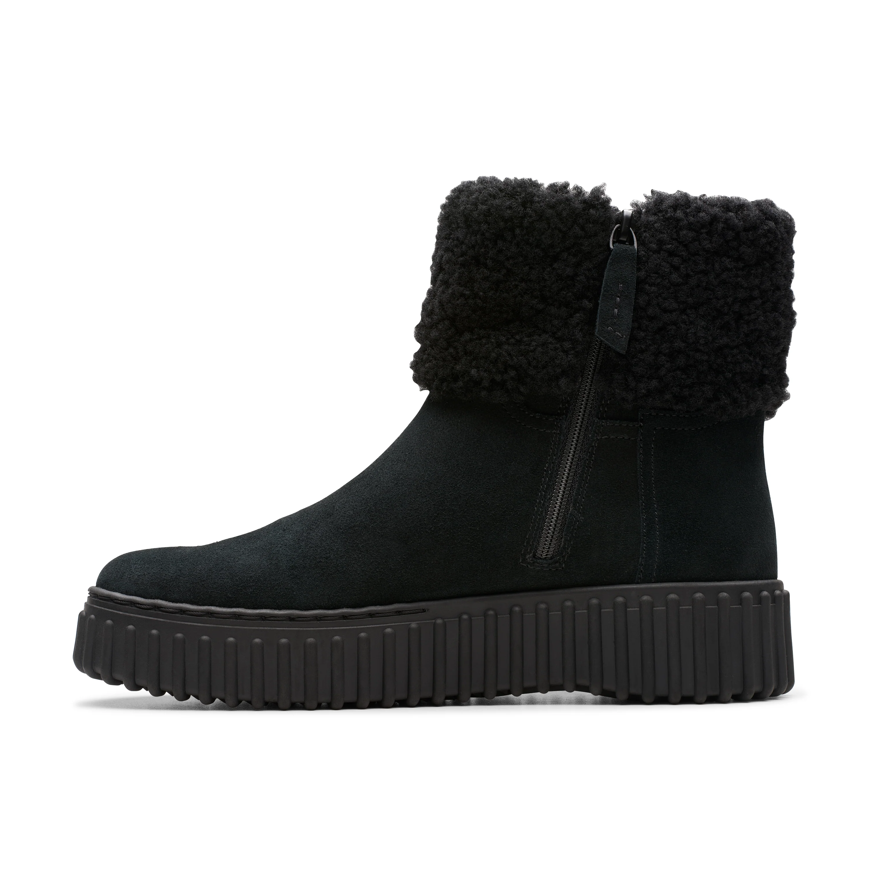 Torhill Turn Suede Black Warmlined - Image 3