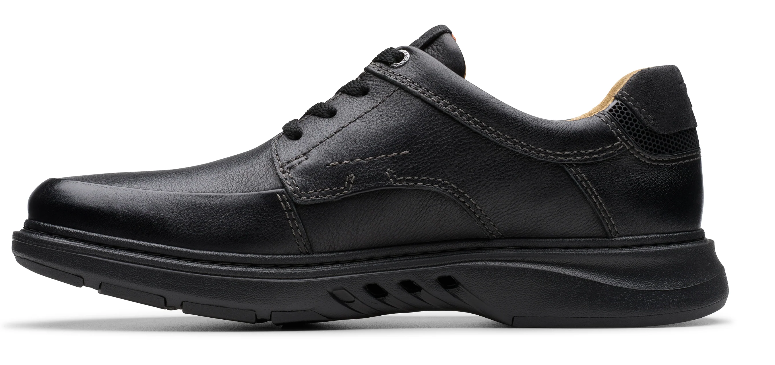 Un Briley Lace Leather Black - Image 3