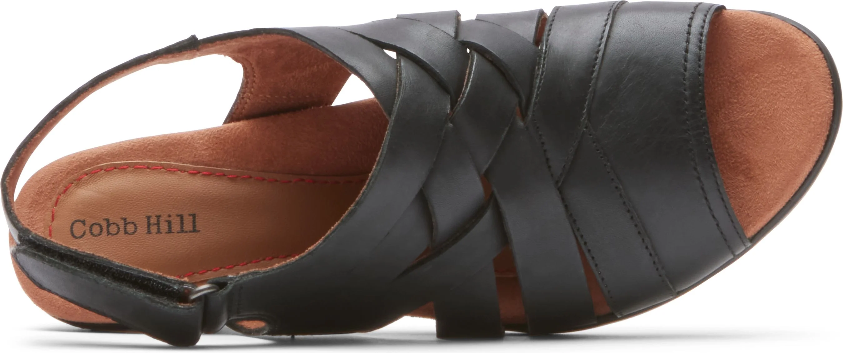 Laurel Woven Sandal Black - Image 3