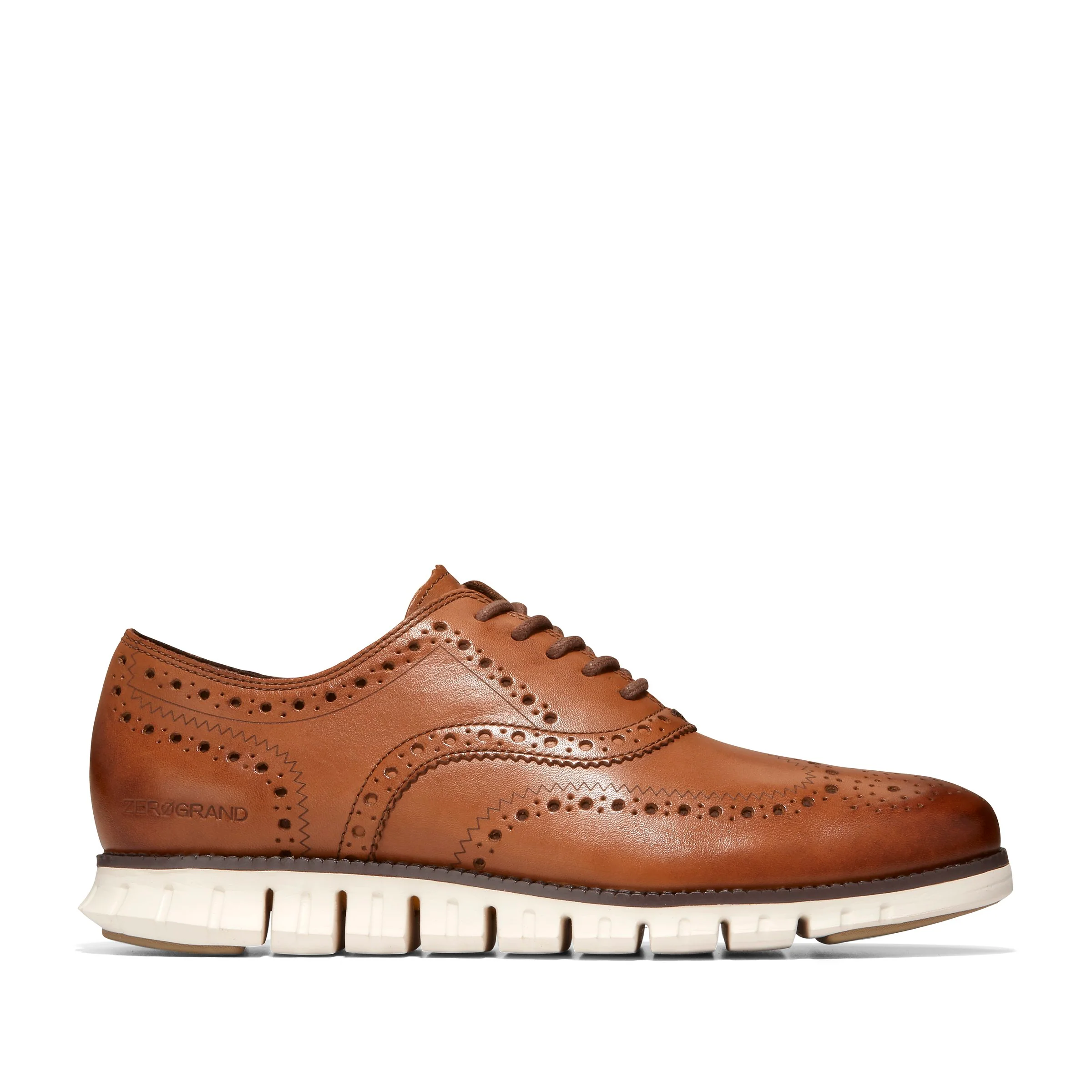 Zerogrand Wingtip Oxford Tan - Image 2