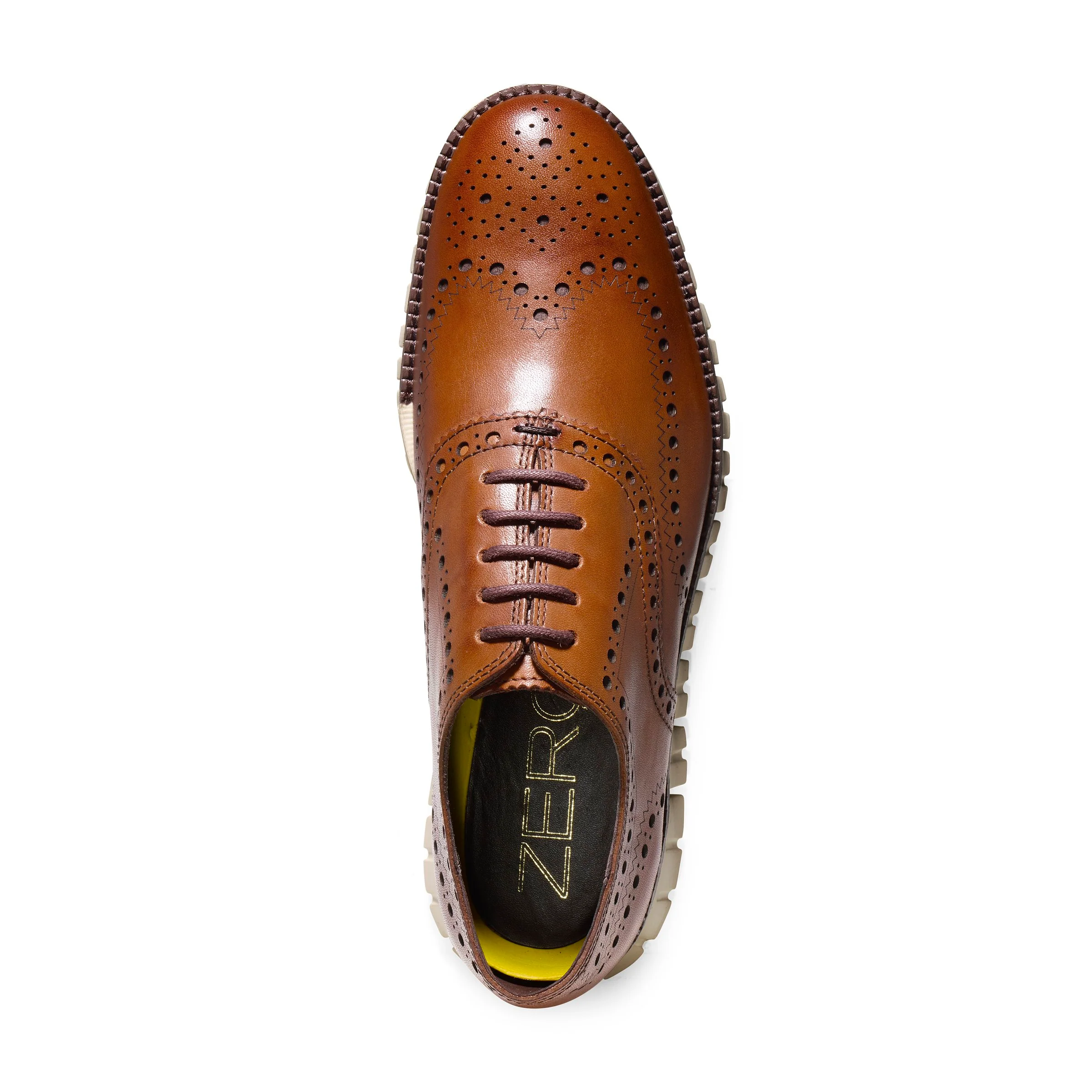 Zerogrand Wingtip Oxford Tan - Image 6